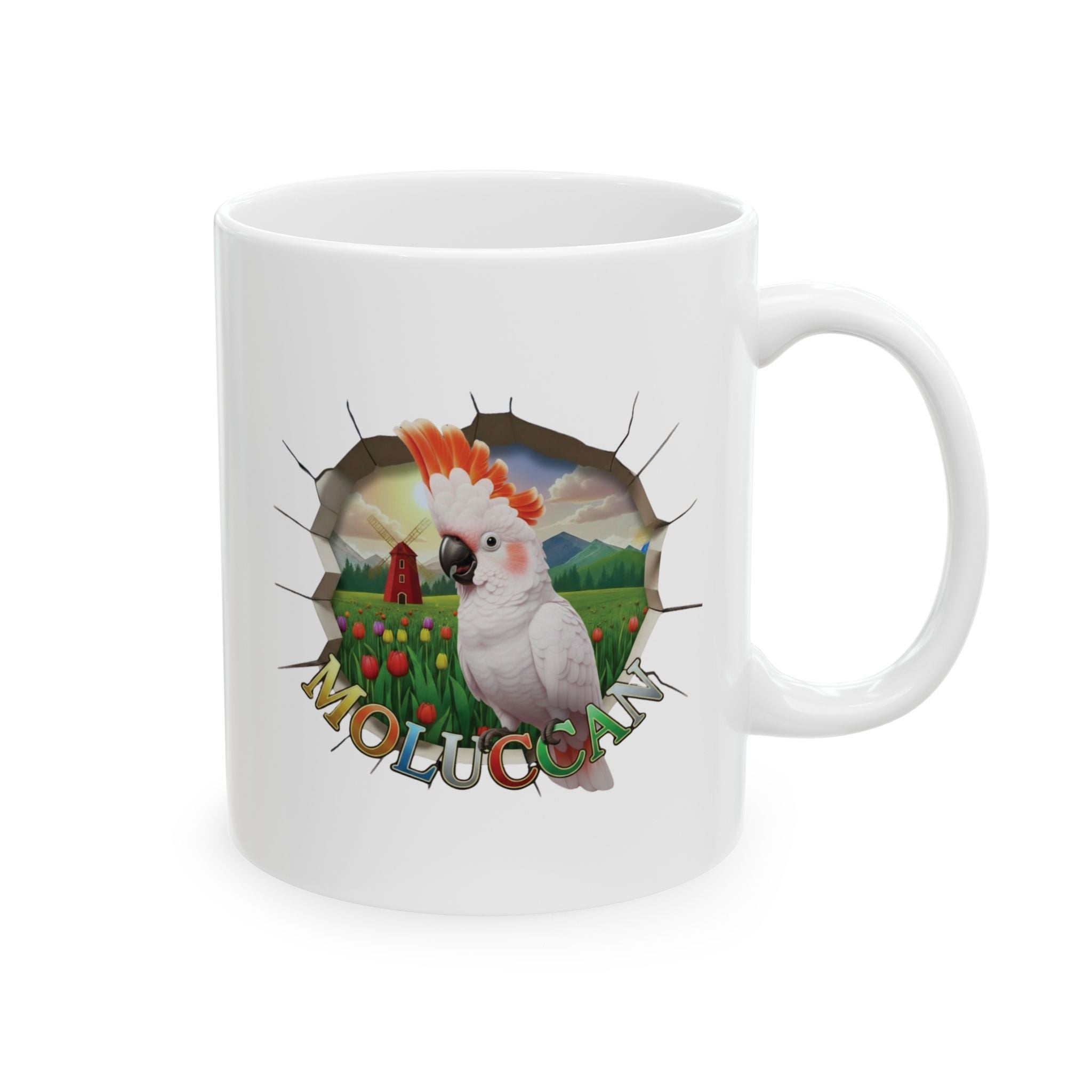 Moluccan Cockatoo Breakthrough Mug