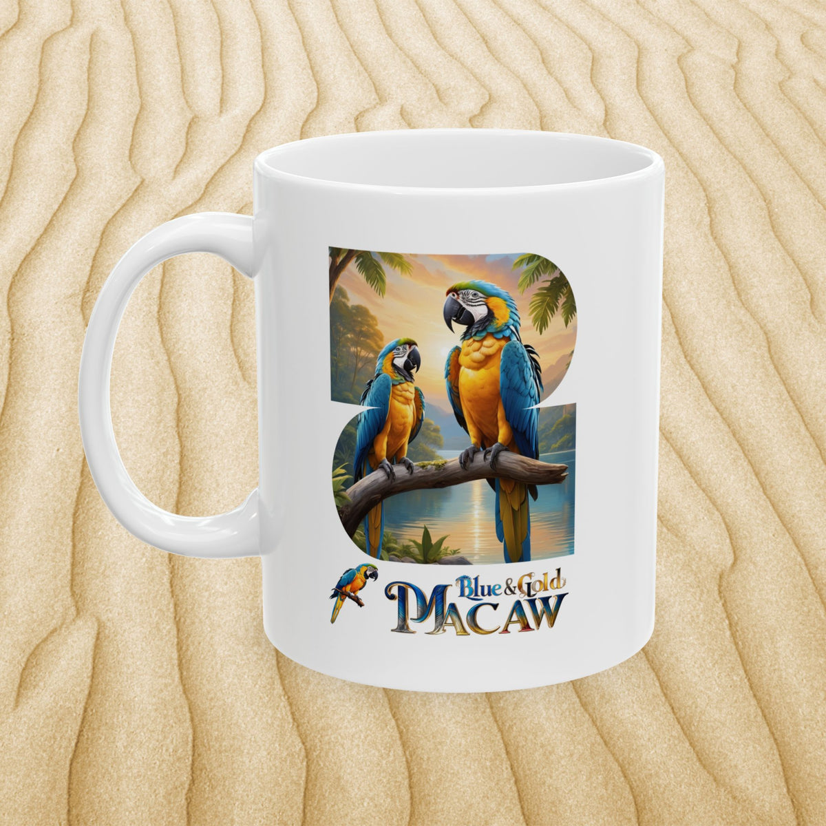 Blue & Gold Macaw's Mug