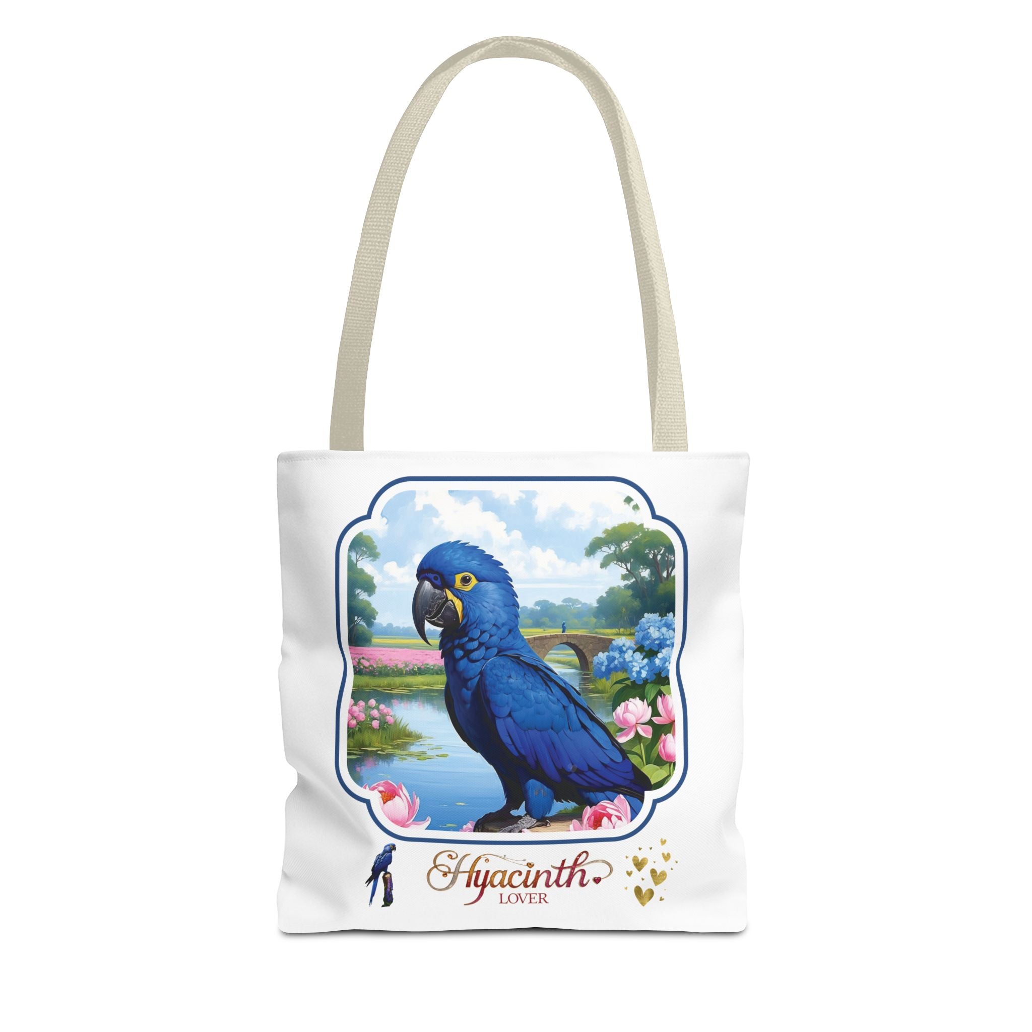 Hyacinth Lover Lake Scenic Tote Bag