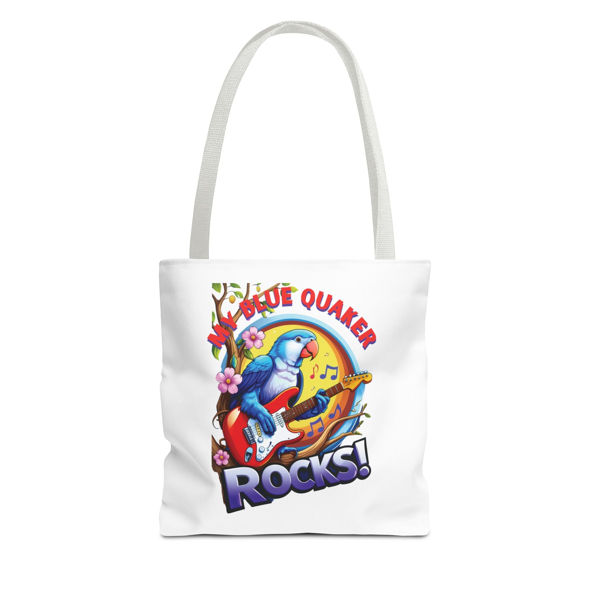 Blue Quaker Tote Bag
