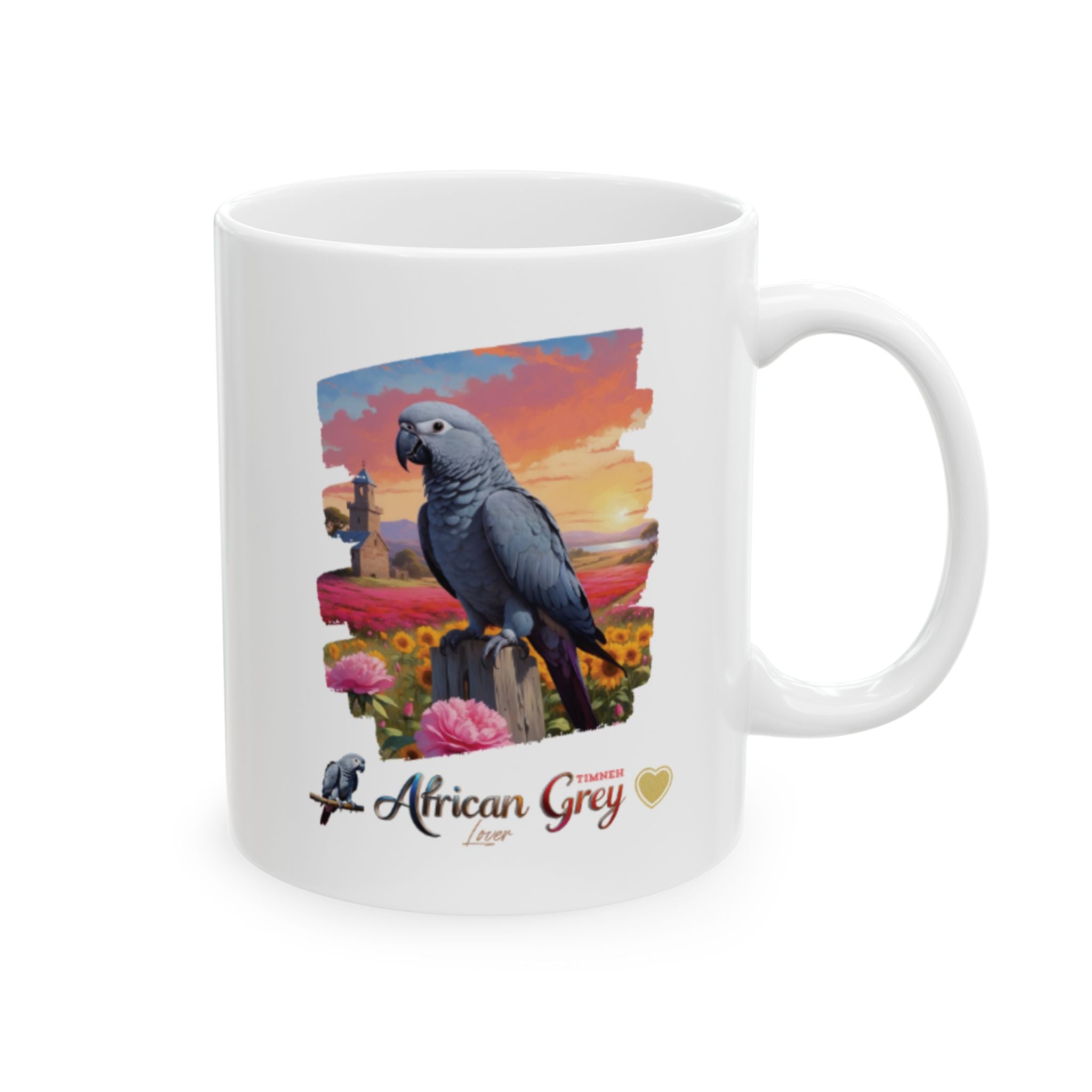African Grey Timneh Lover Mug