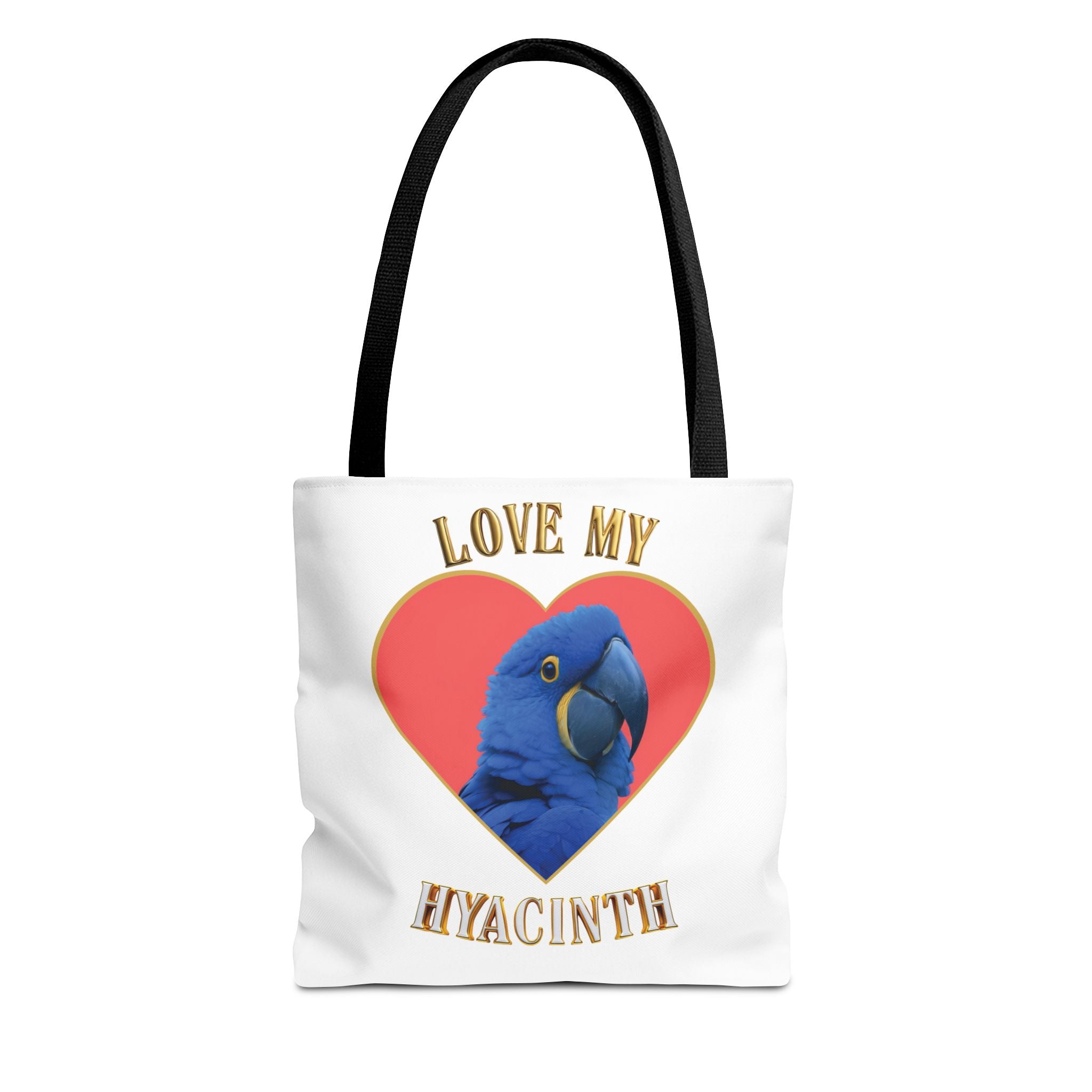 Love My Hyacinth Heart Tote Bag