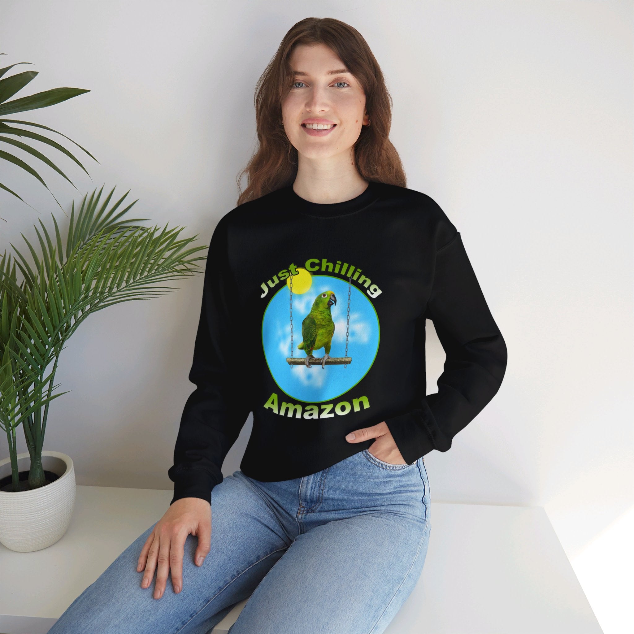Just Chilling Swing Amazon Sweatshirt