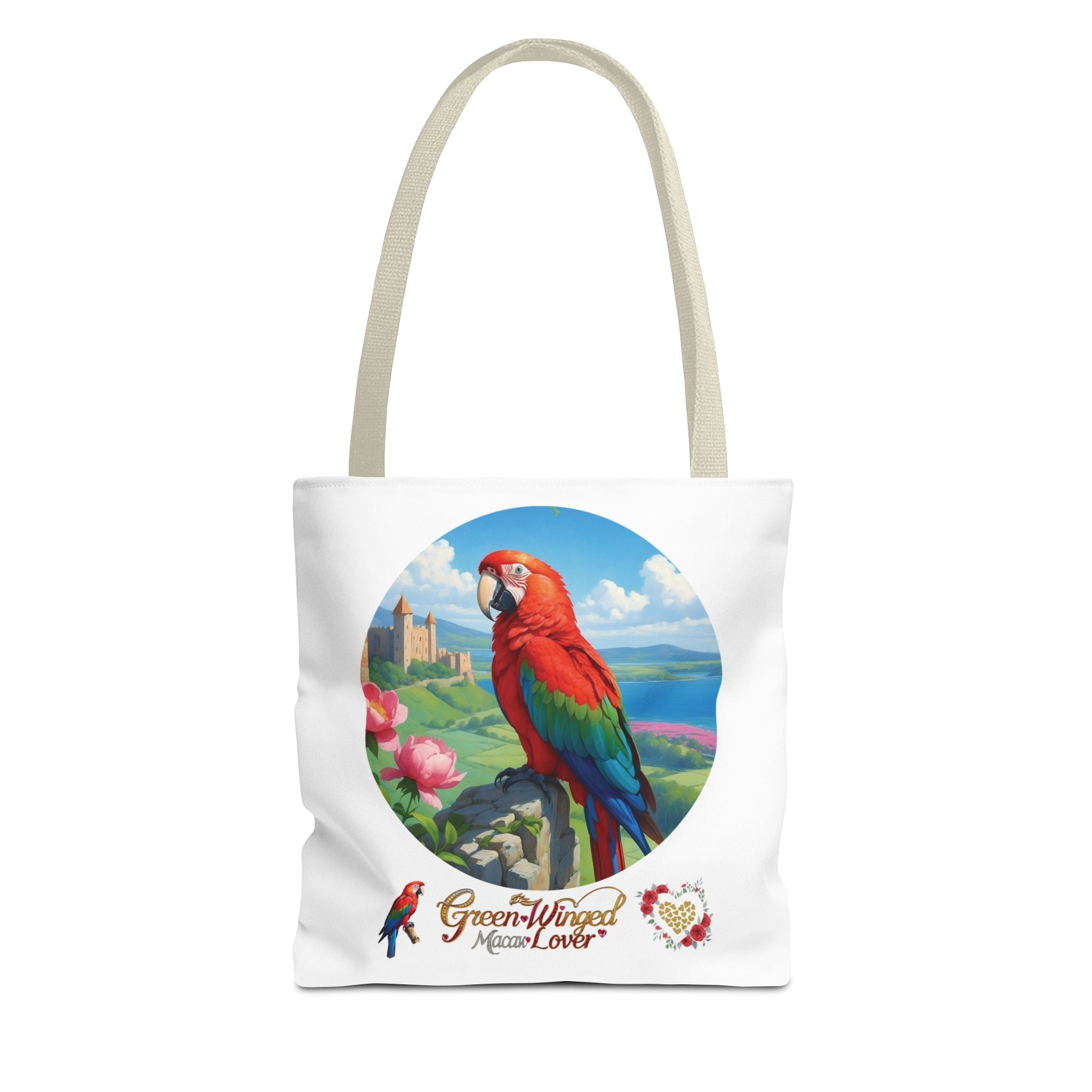 Green Winged Macaw Lover Tote Bag