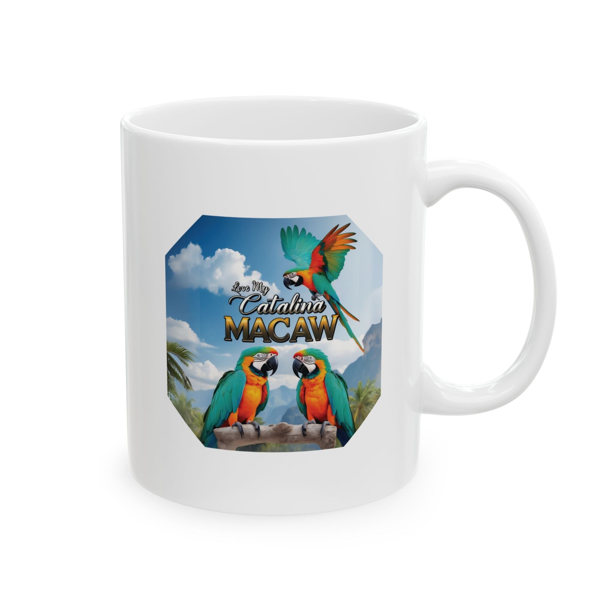 Love My Catalina Macaw Mug