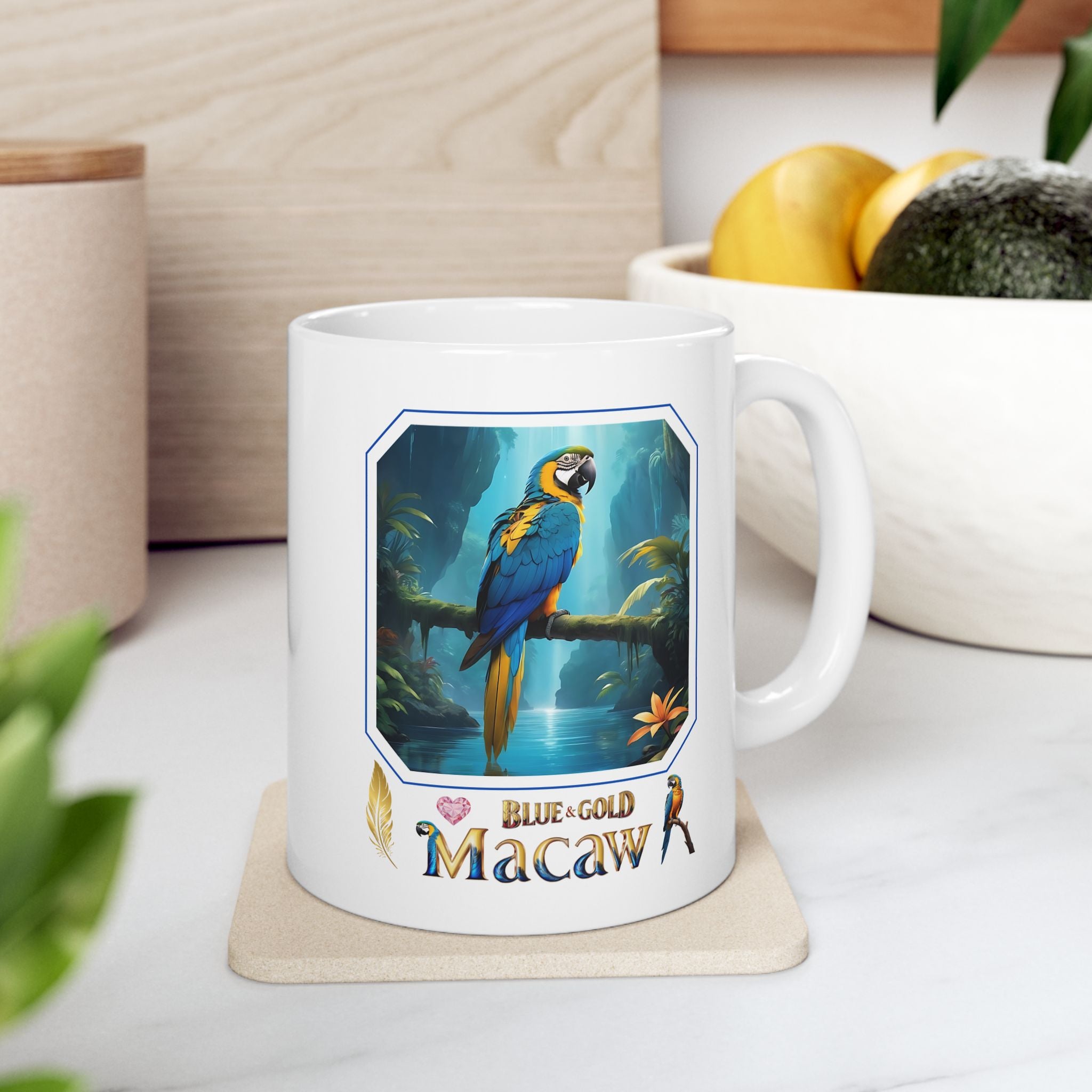 Blue & Gold Macaw Mug