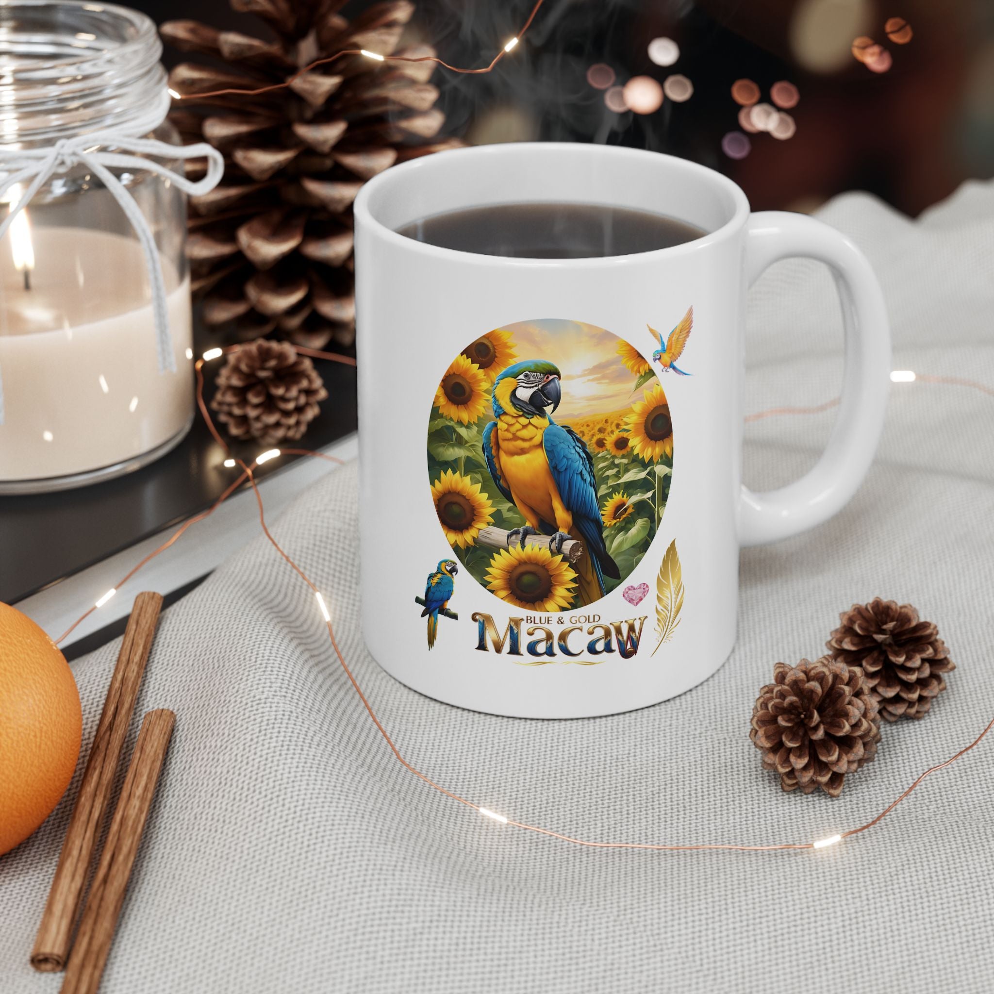 Blue & Gold Macaw Mug