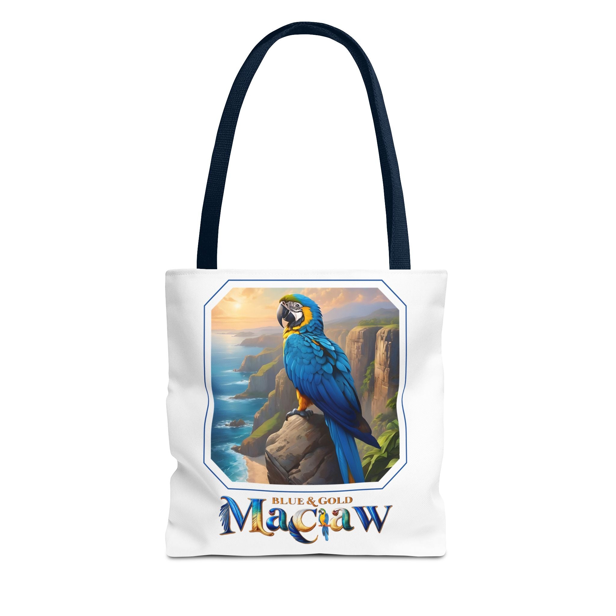Blue & Gold Macaw Tote Bag