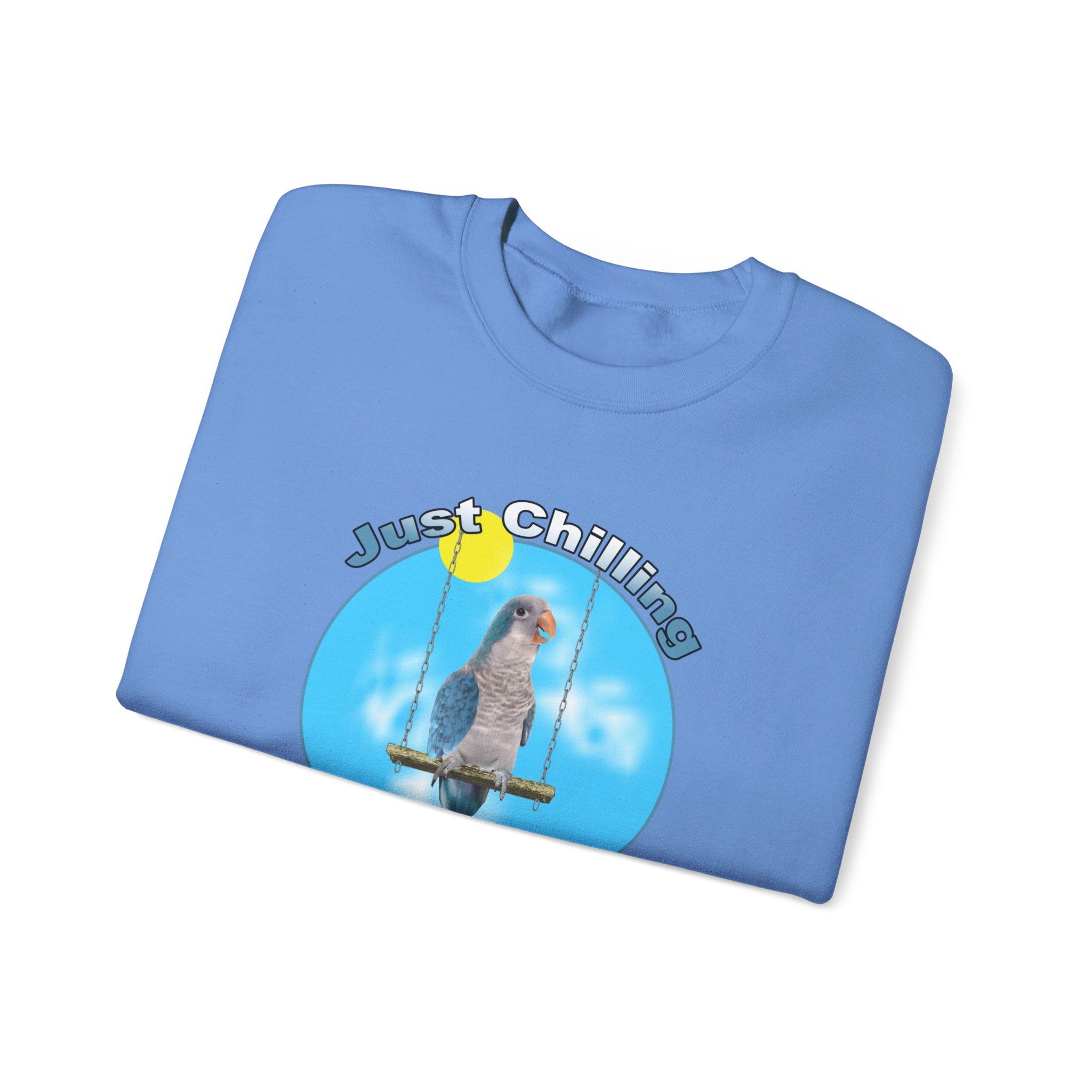 Just Chilling Swing Blue Quaker Sweatshirt