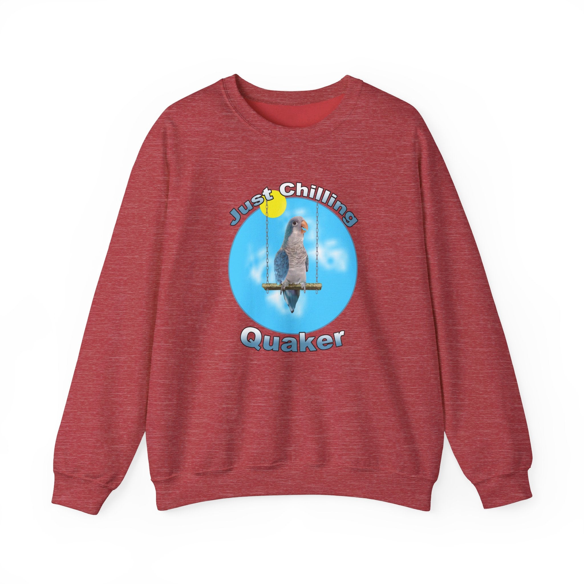 Just Chilling Swing Blue Quaker Sweatshirt