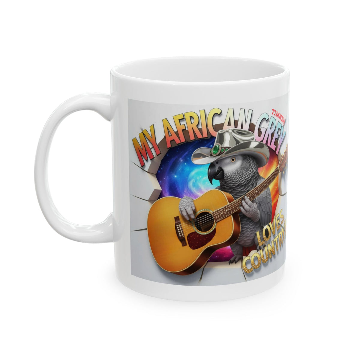 My Green Quaker Loves Country Mug