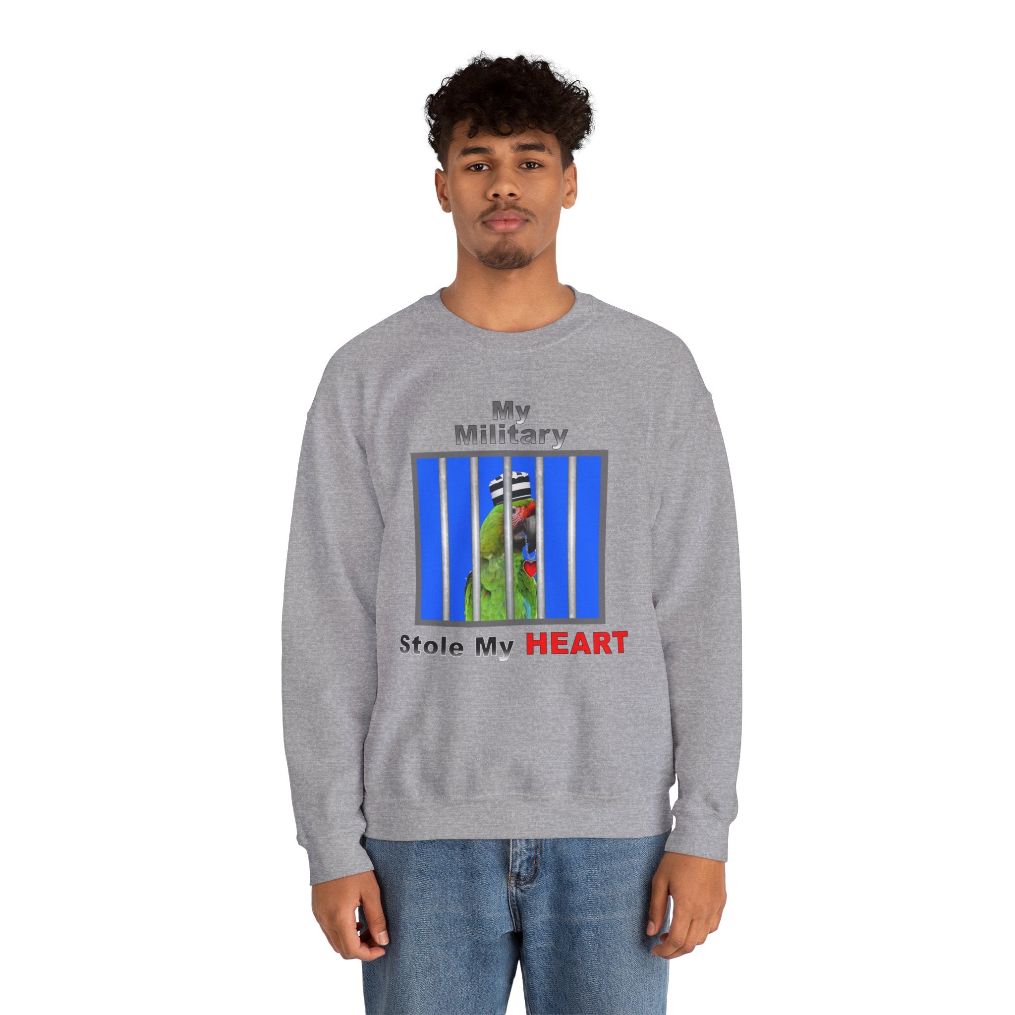 My Military Stole My Heart Sweatshirt