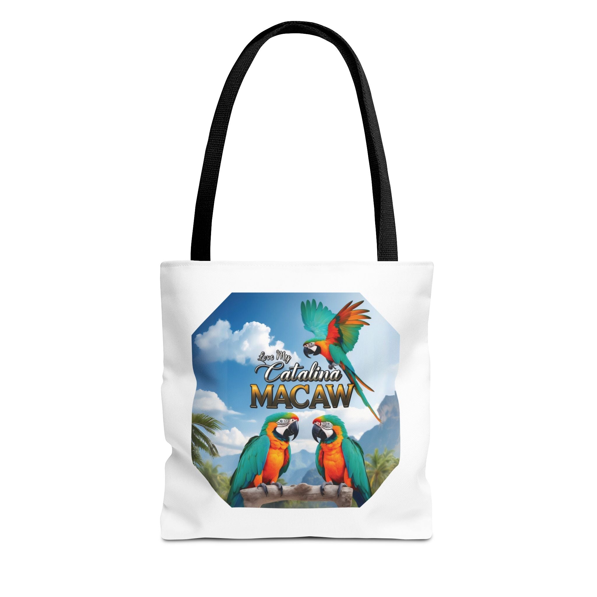 Love My Catalina Macaw Tote Bag