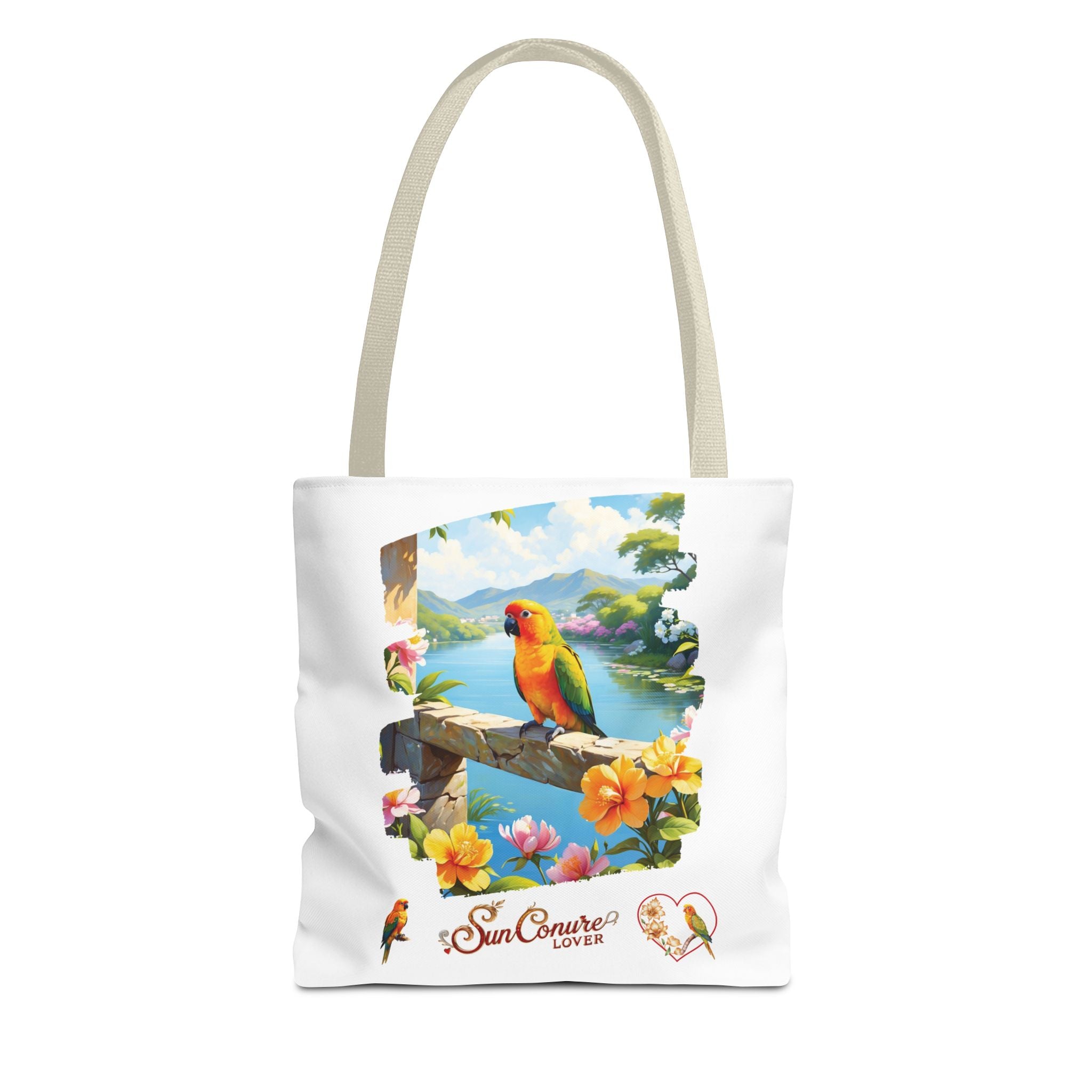 Sun Conure Tote Bag