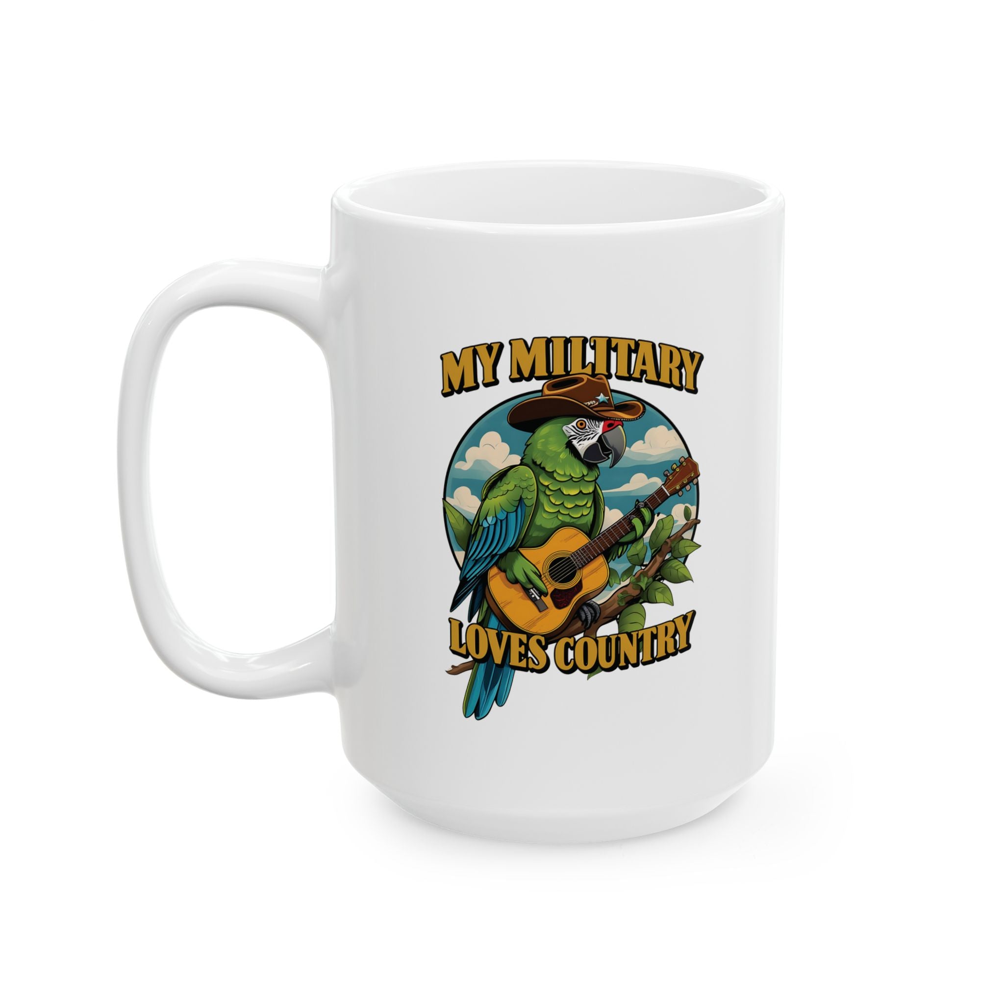 Military Macaw Mug