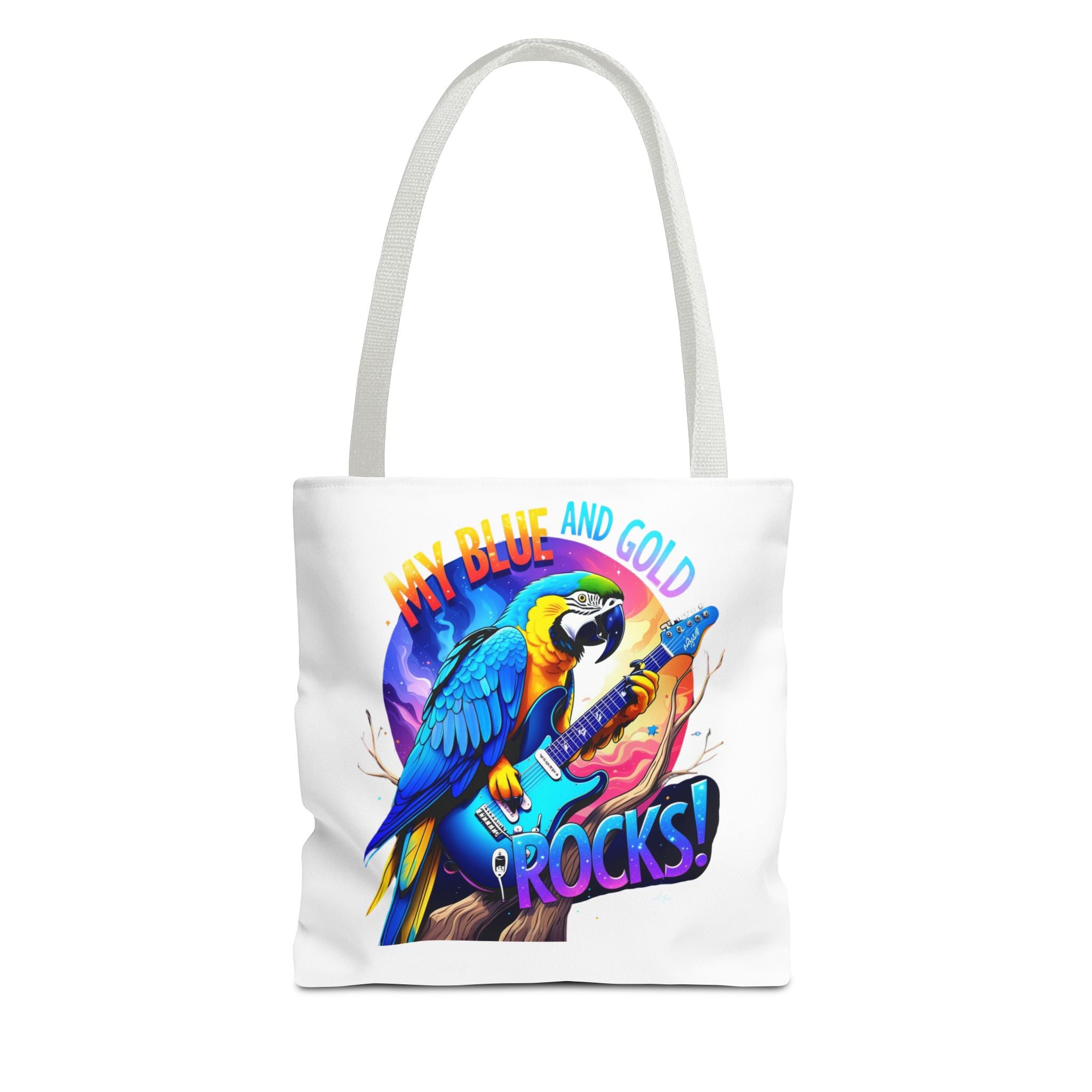 Blue & Gold Macaw Tote Bag