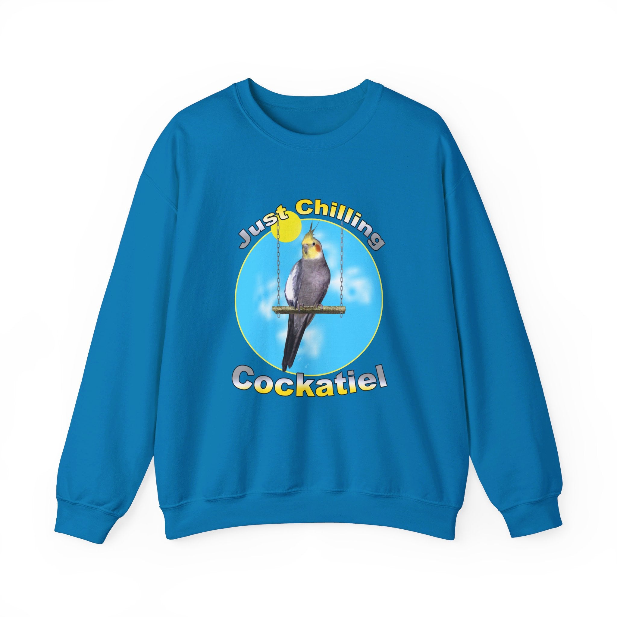 Just Chilling Swing Cockatiel Sweatshirt