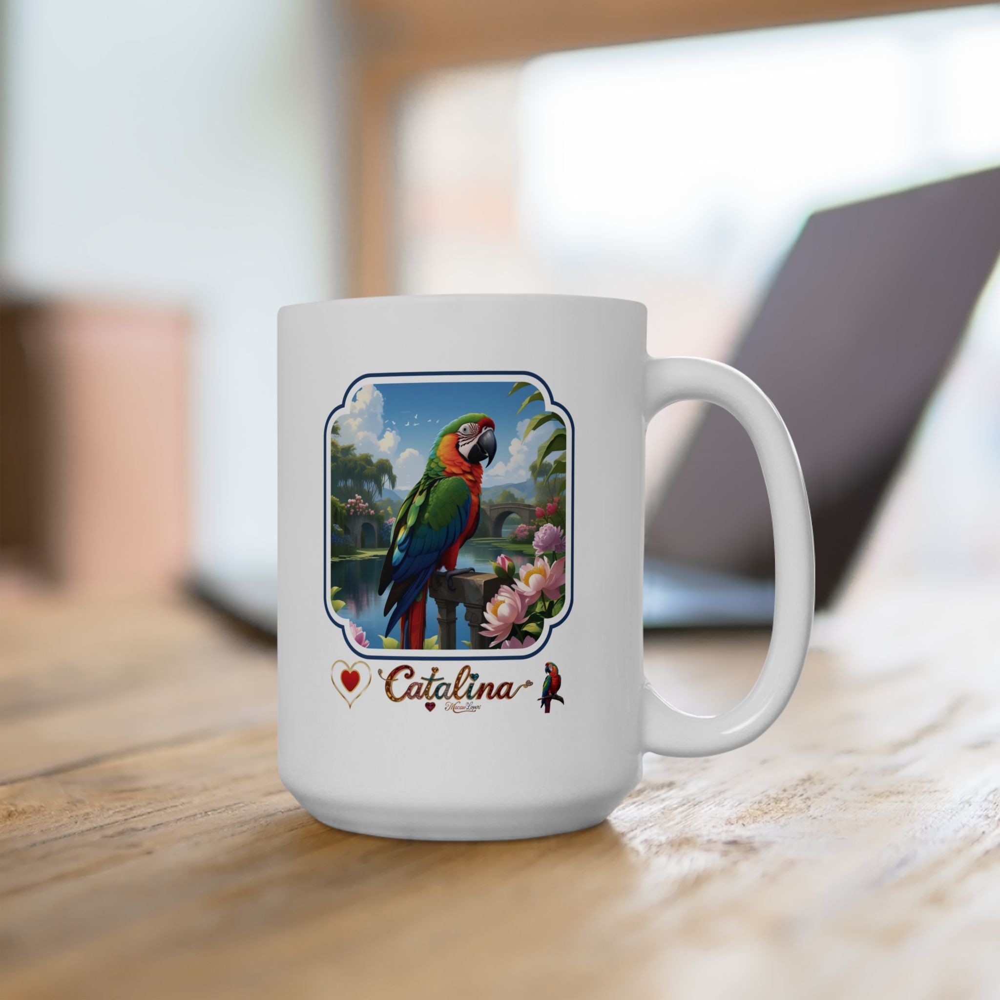 Catalina Macaw Lover Lake Mug