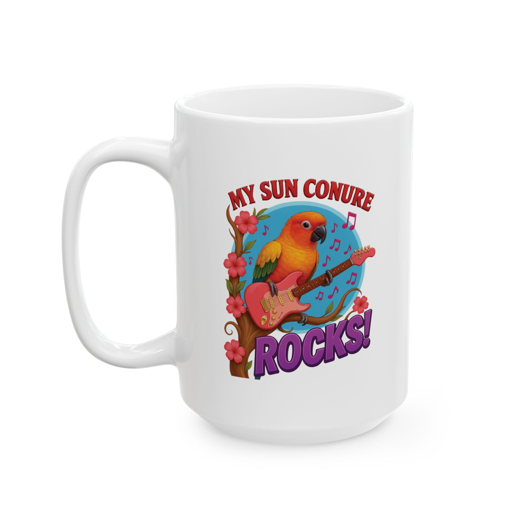 My Sun Conure Rocks Mug