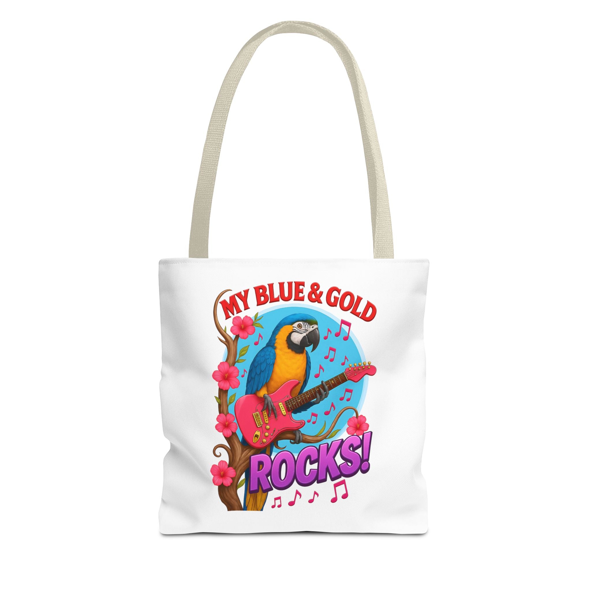Blue & Gold Macaw Tote Bag
