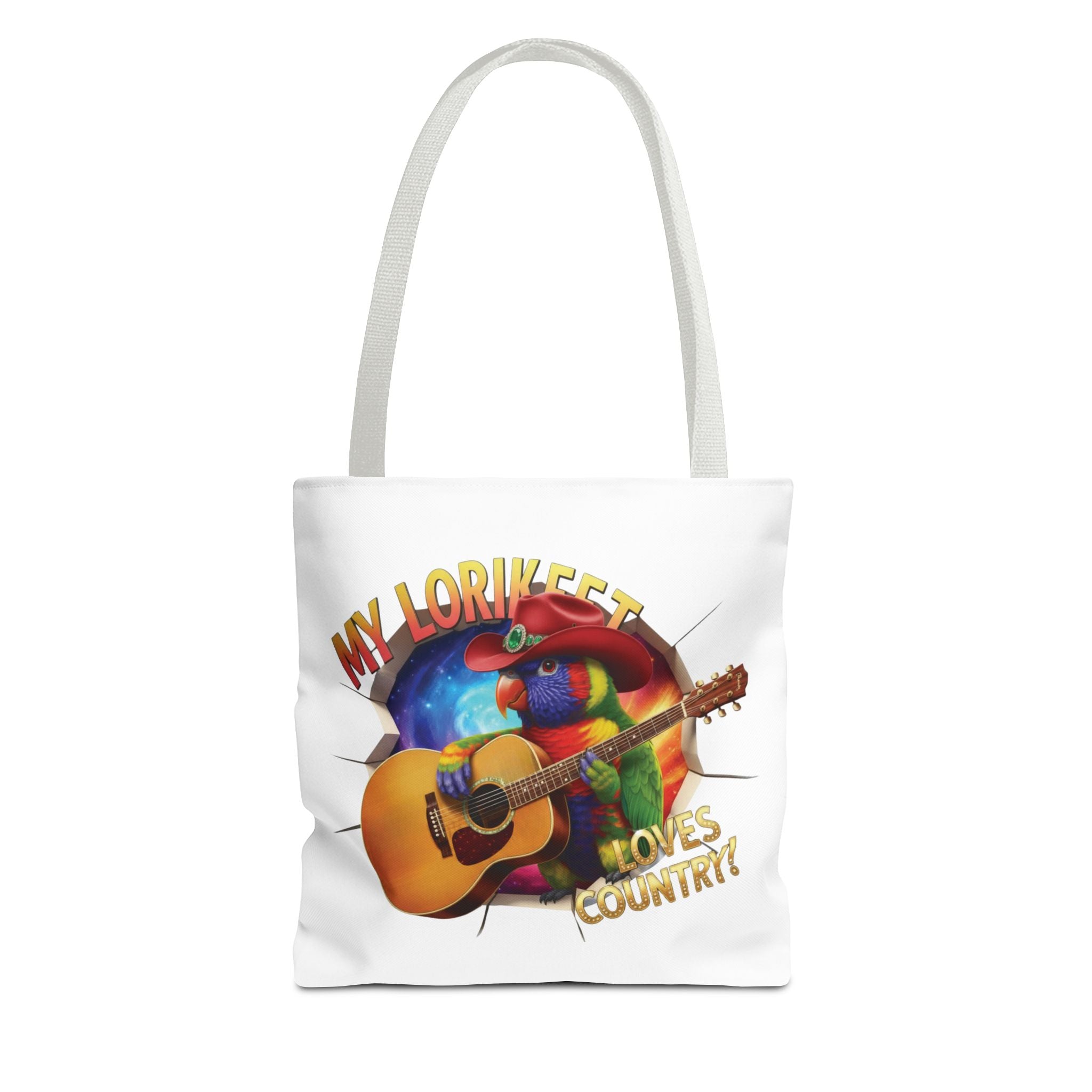 My Lorikeet Loves Country Tote Bag