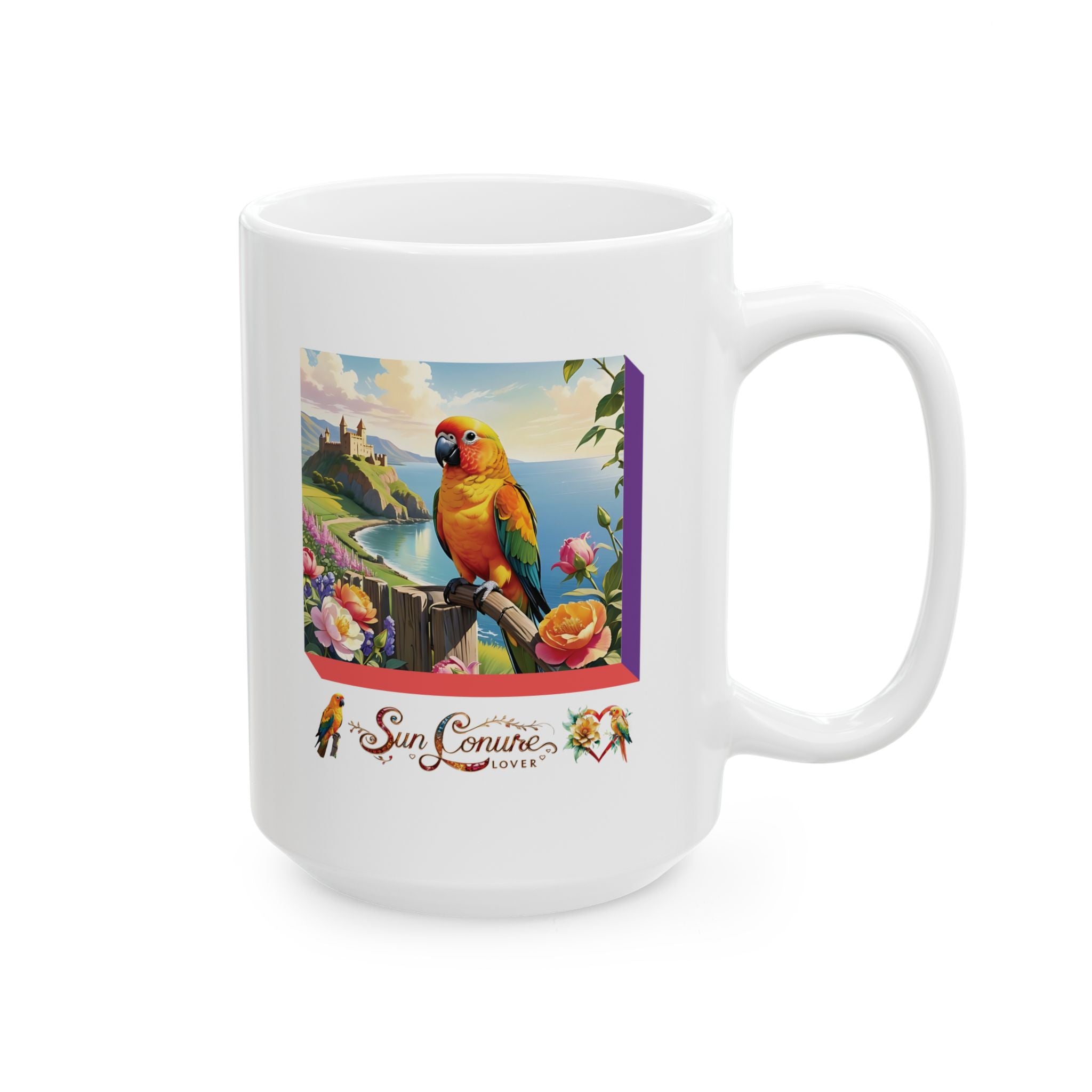 Sun Conure Lover Nature Mug