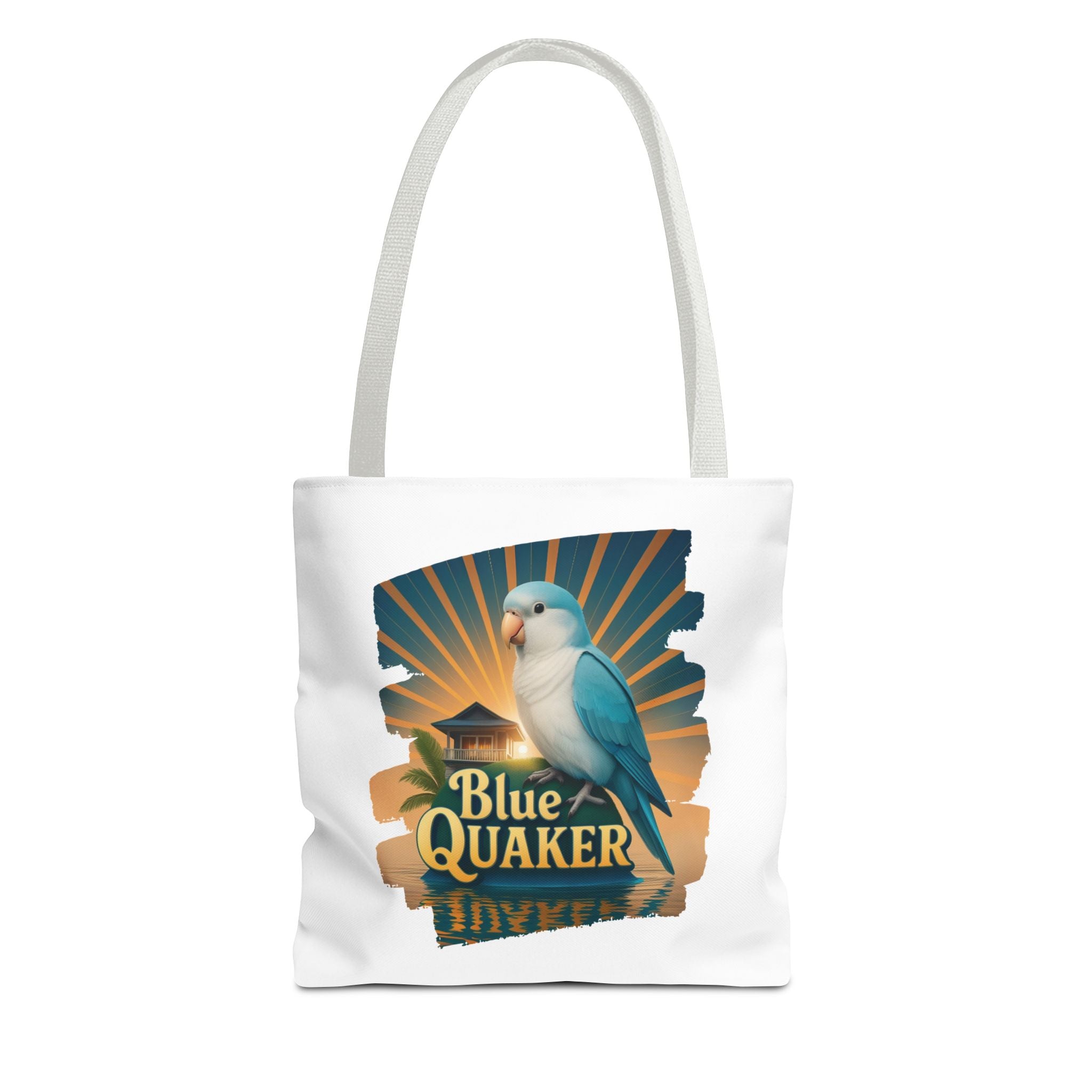 Blue Quaker Sunburst Tote Bag