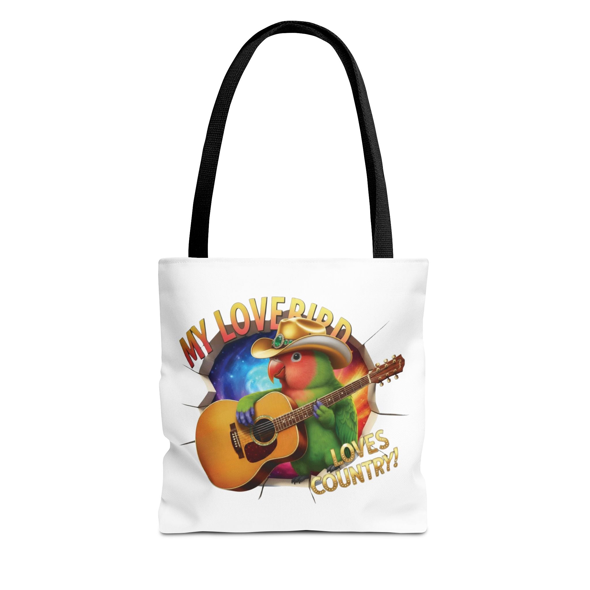 My Lovebird Loves Country Tote Bag
