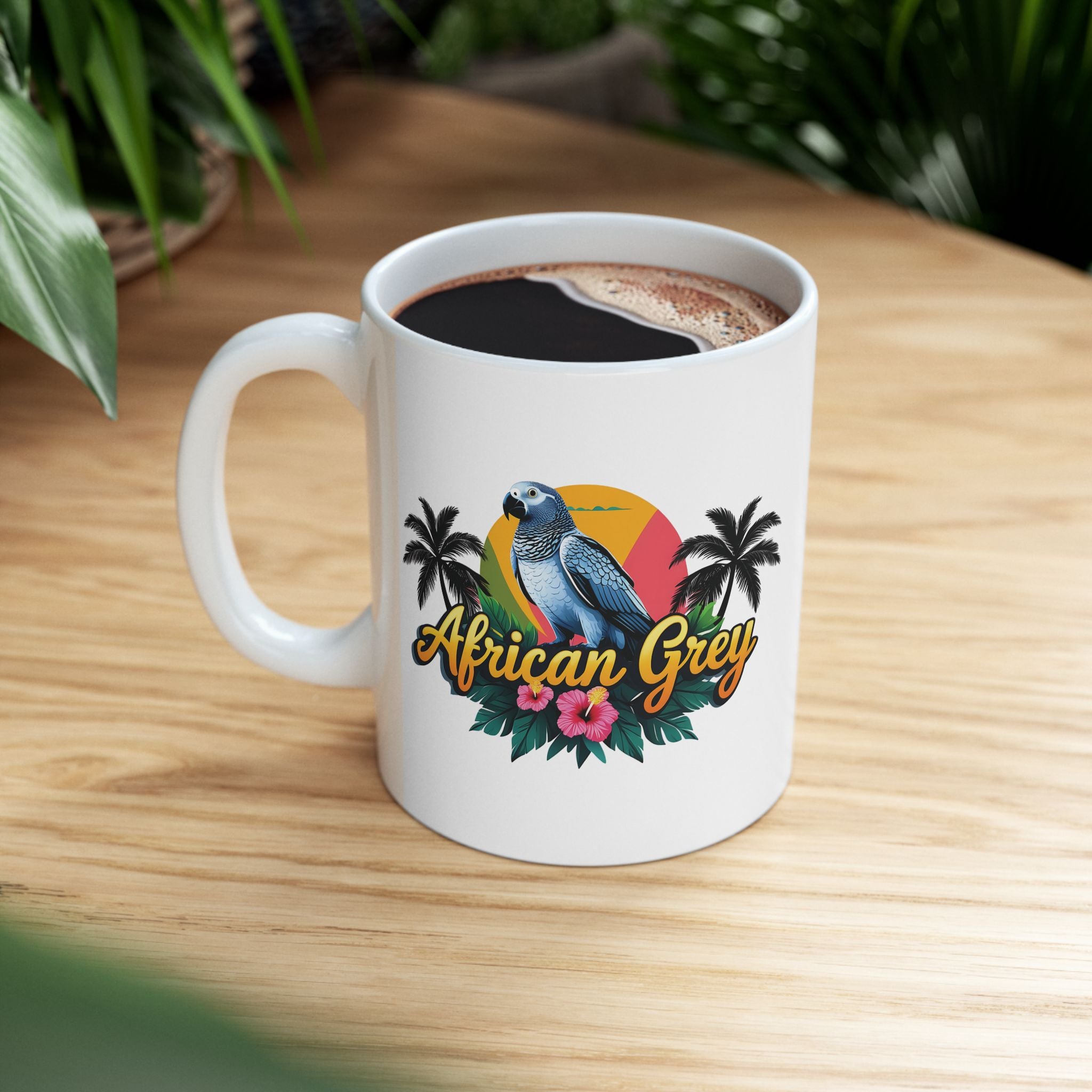 African Grey Congo Mug