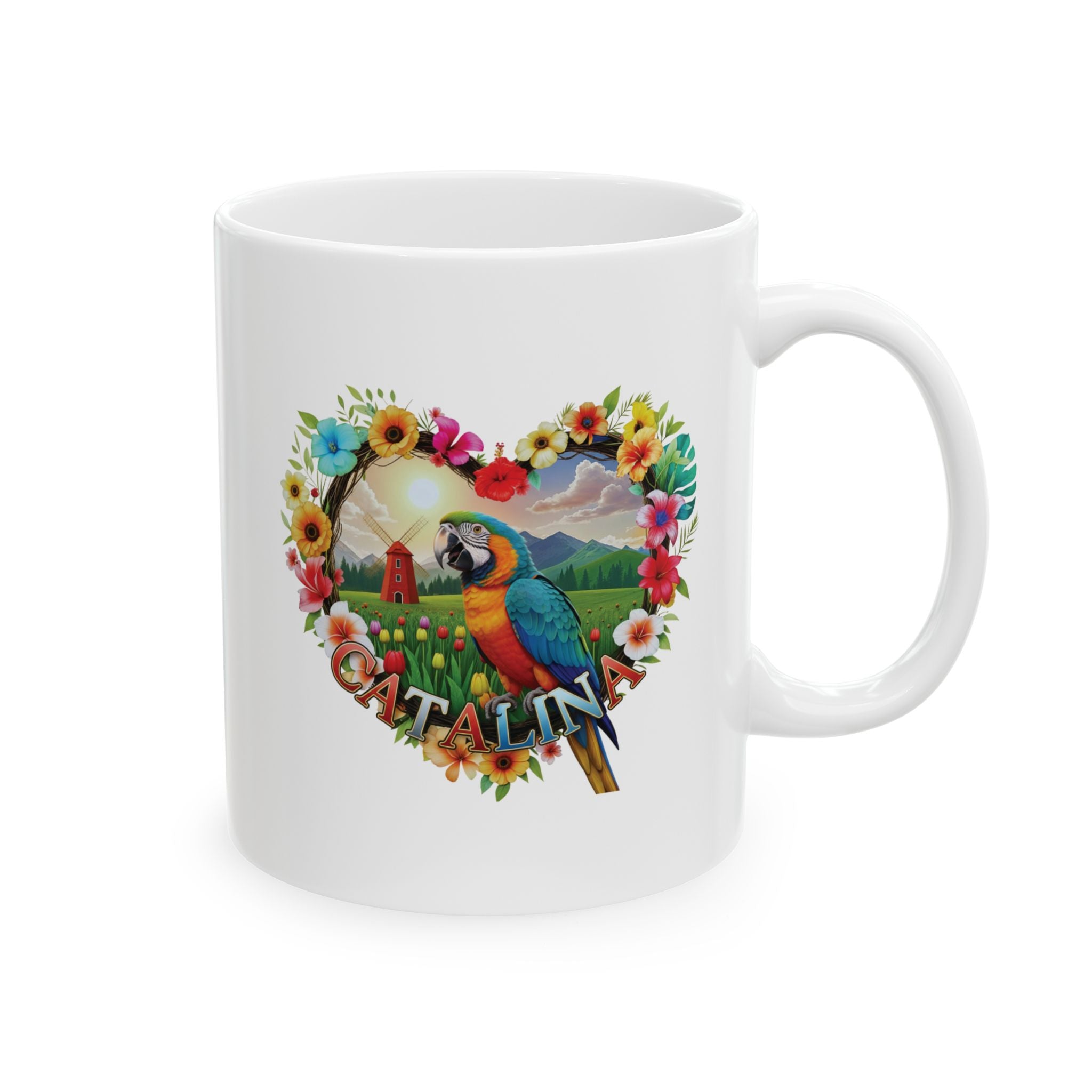 Catalina Garden Art Mug