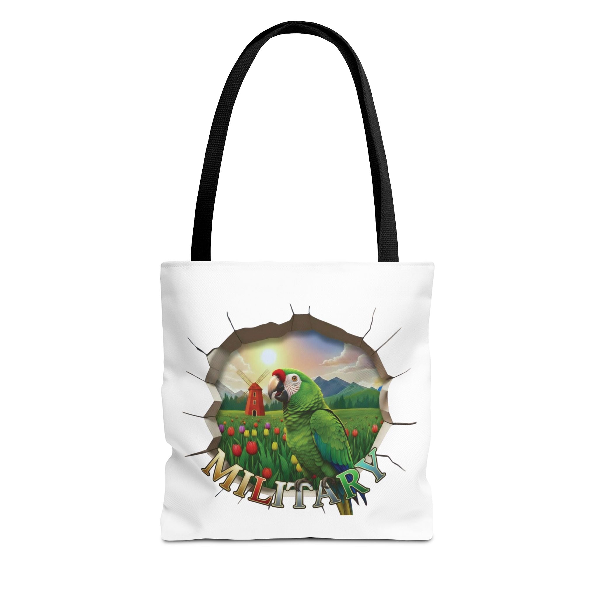 Military Bird Art Tote Bag