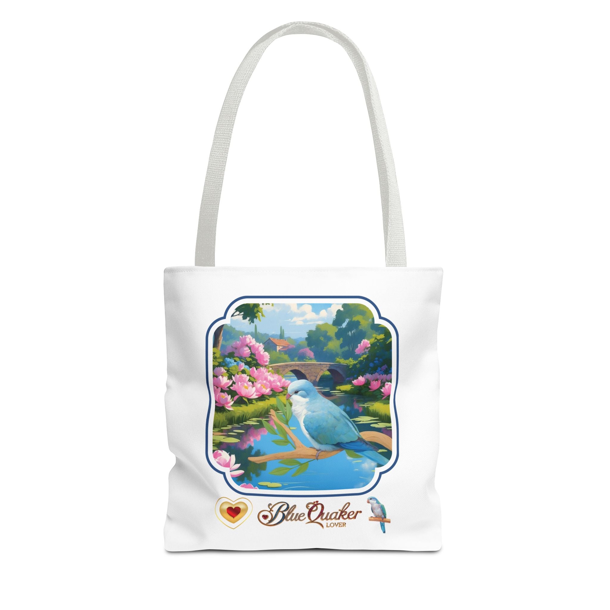 Blue Quaker Lover Lake Tote Bag
