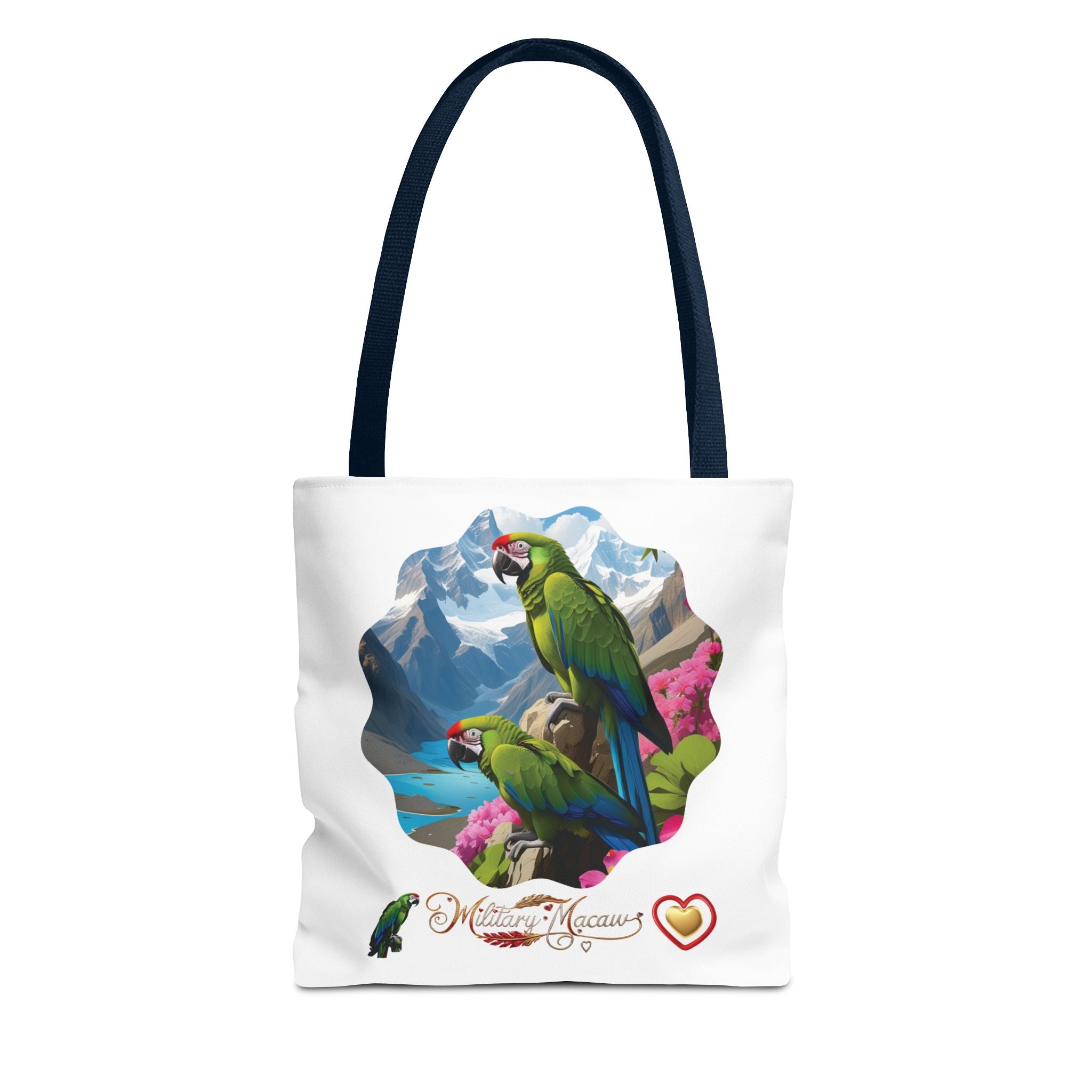 Military Macaw Mountain Tote Bag
