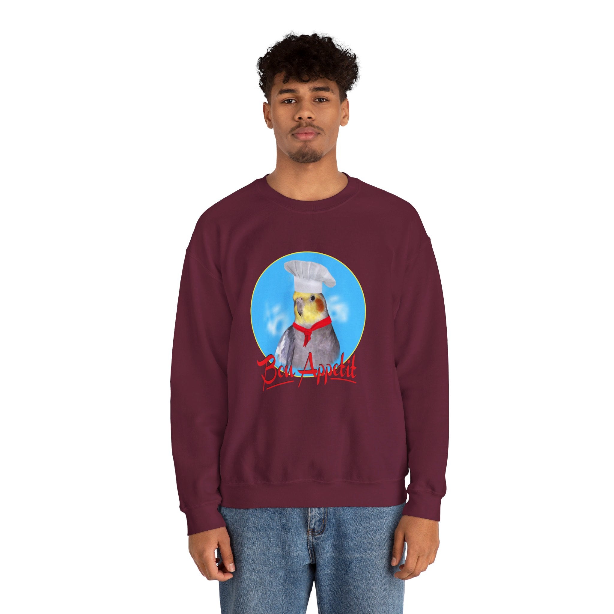 Bon Appetit Cockatiel Sweatshirt