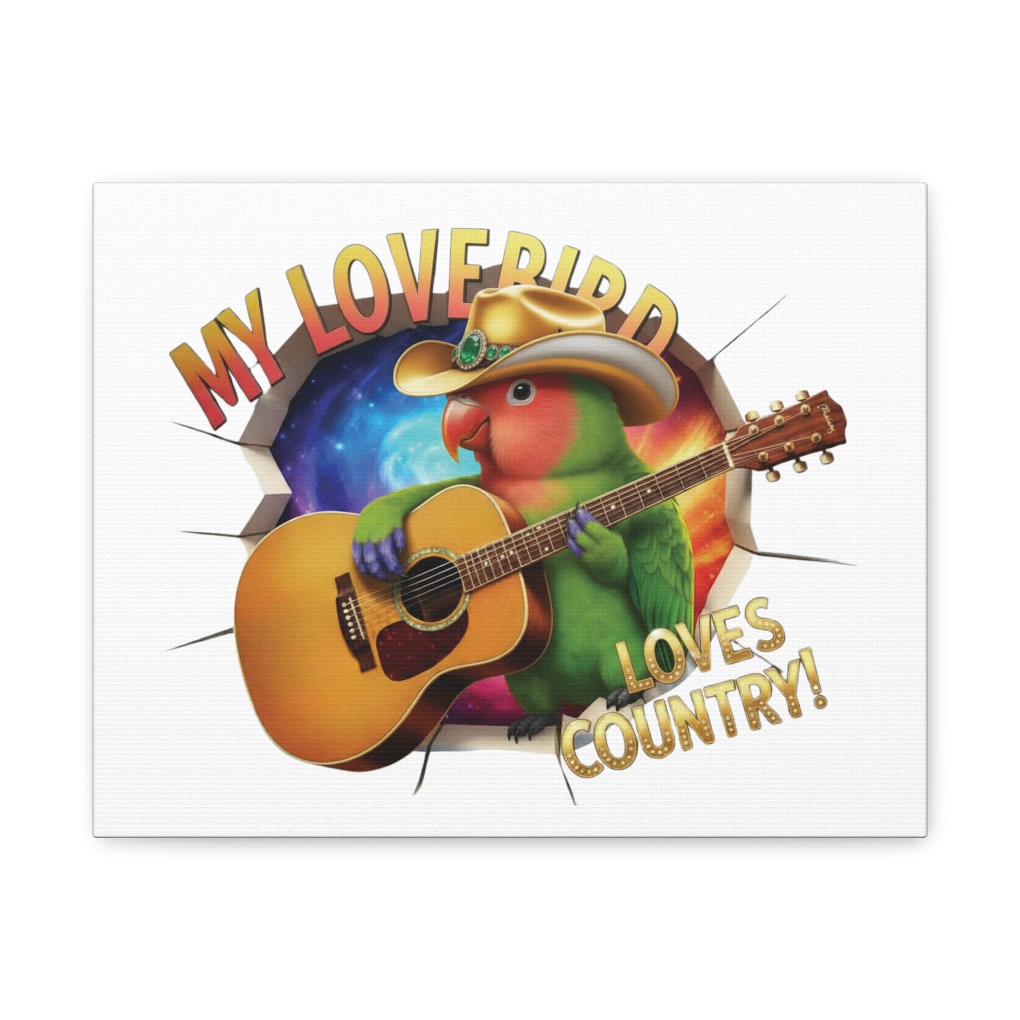 Lovebird Breakthrough Wall-Hanging