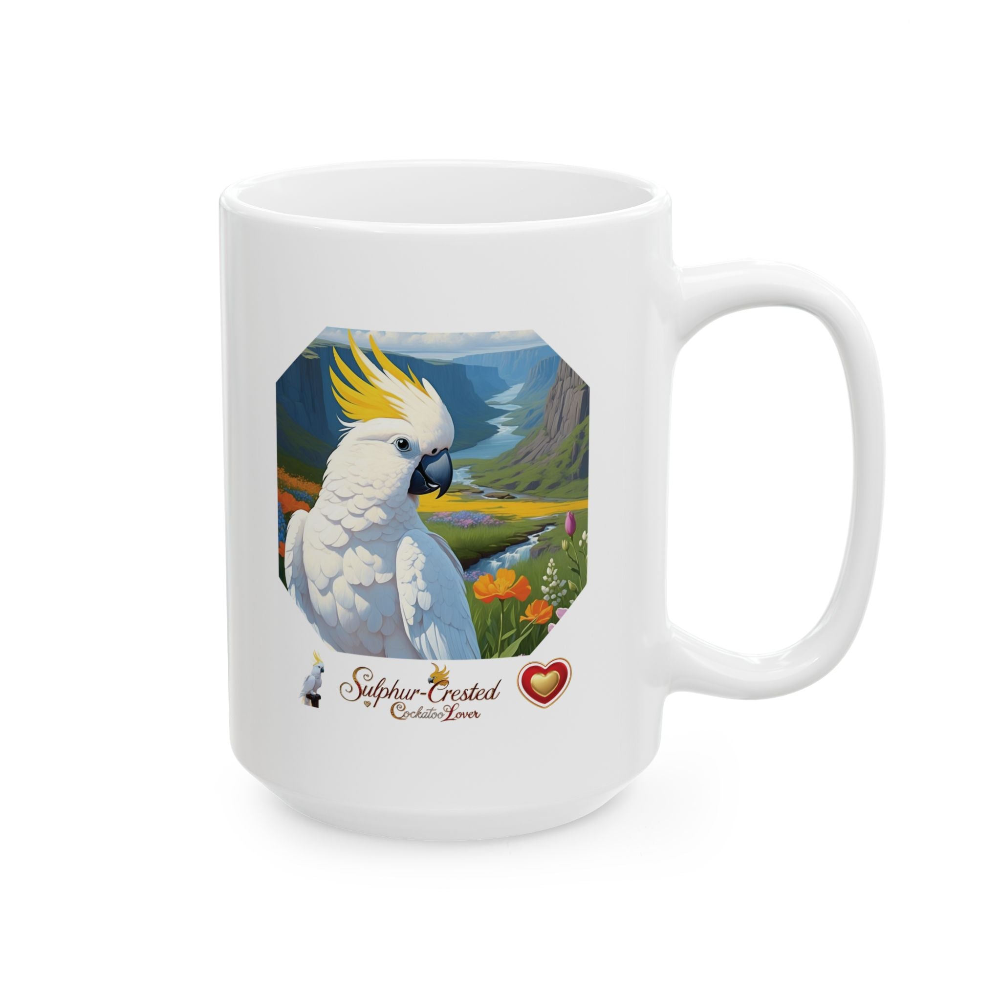 Sulphur-Crested Cockatoo Lover Mug