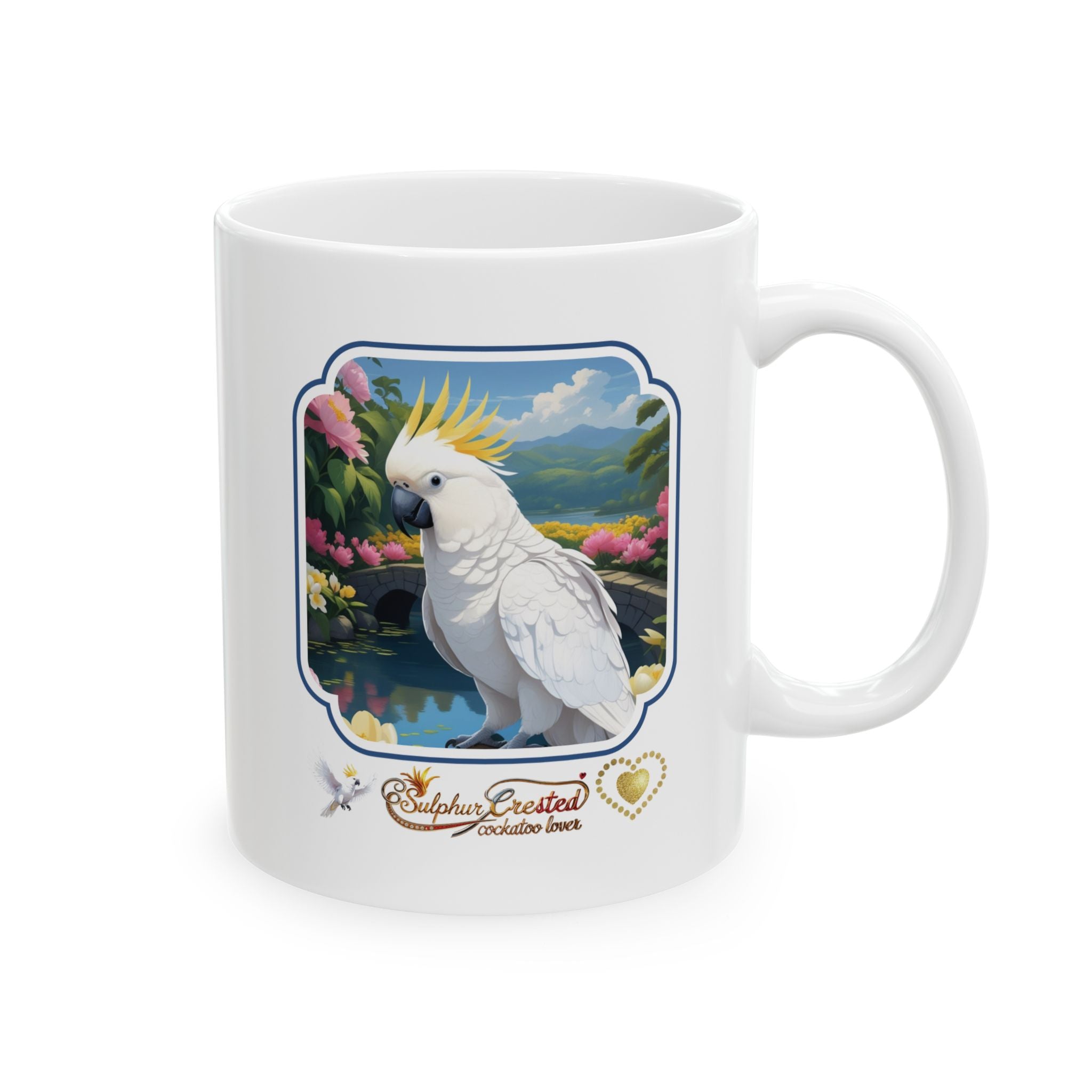 Sulphur-Crested Cockatoo Lover Mug