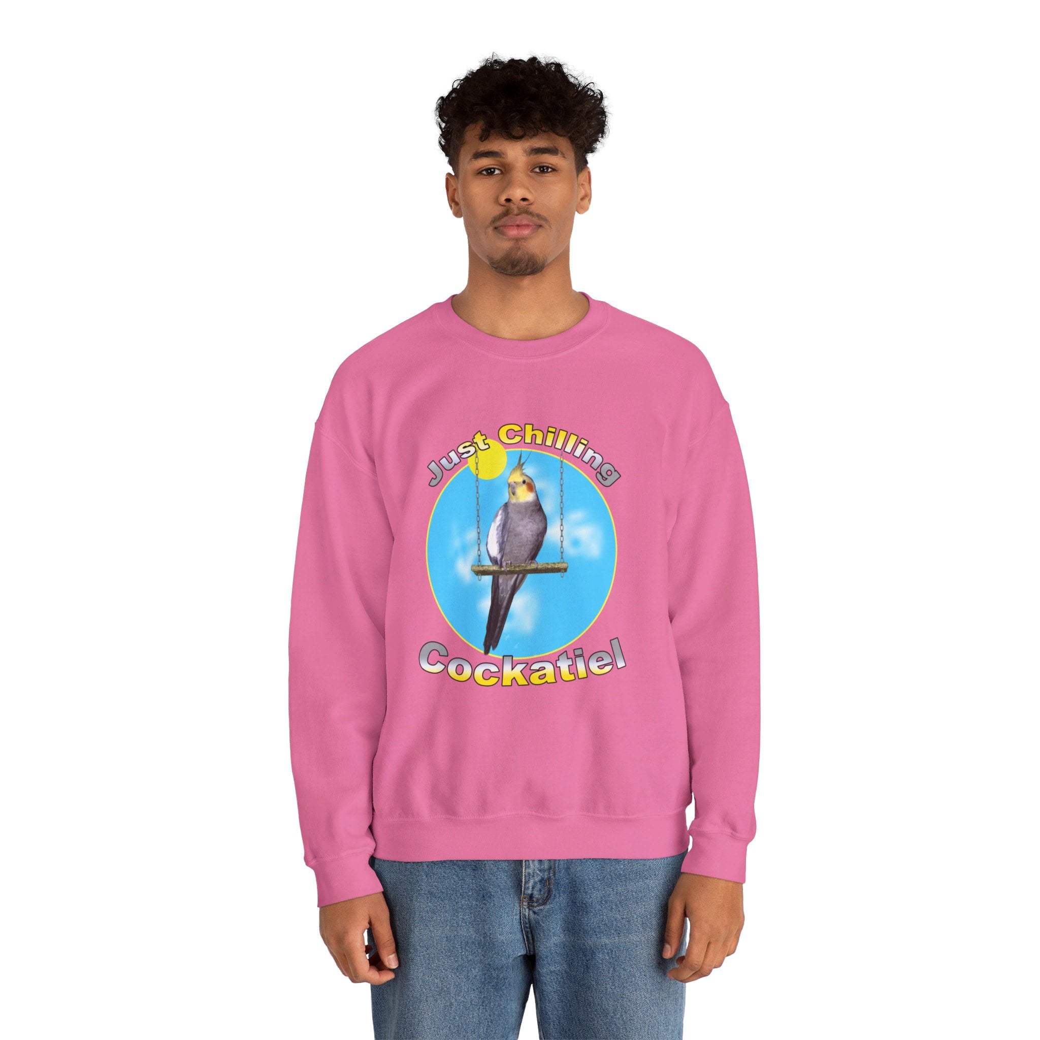 Just Chilling Swing Cockatiel Sweatshirt