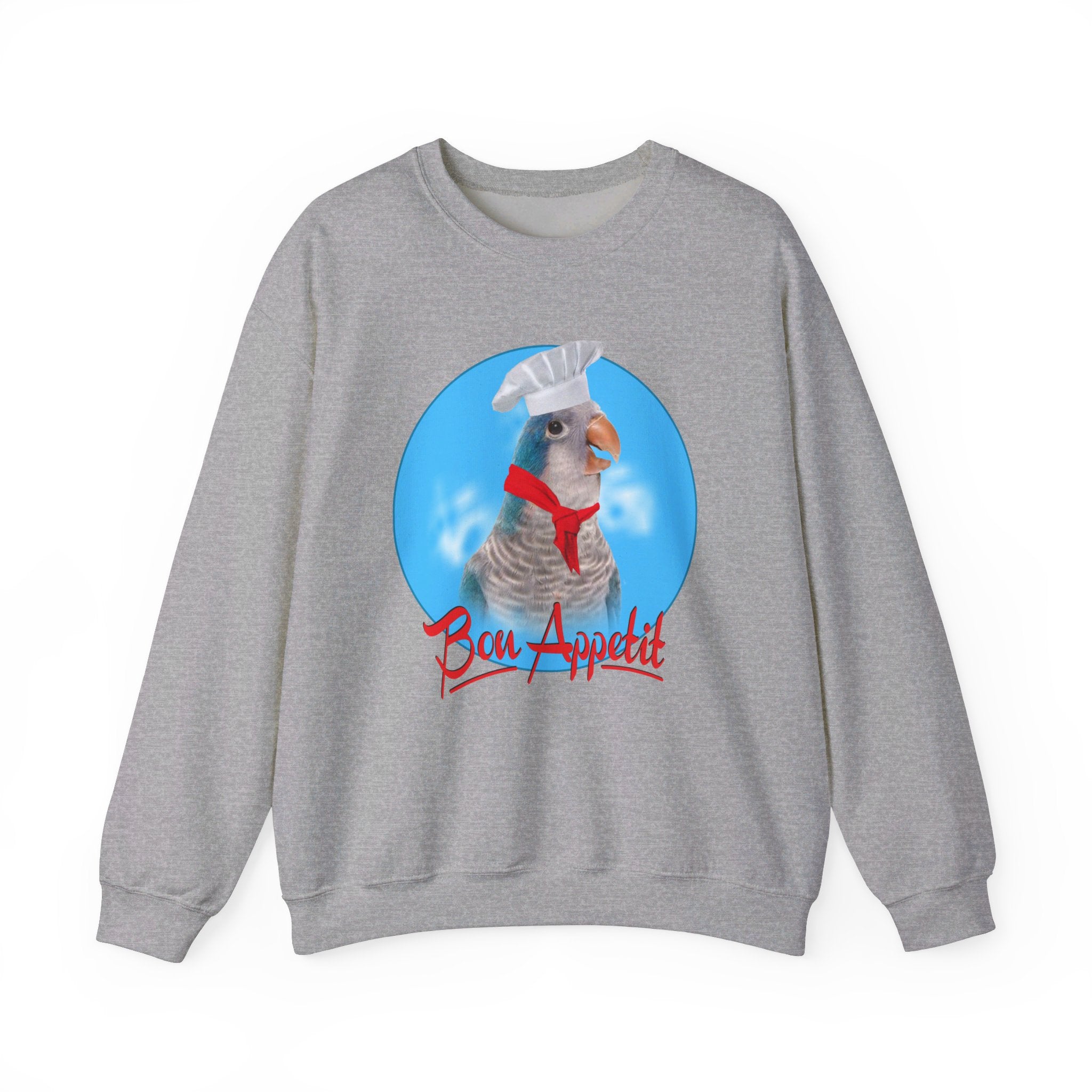 Bon Appetit Blue Quaker Sweatshirt