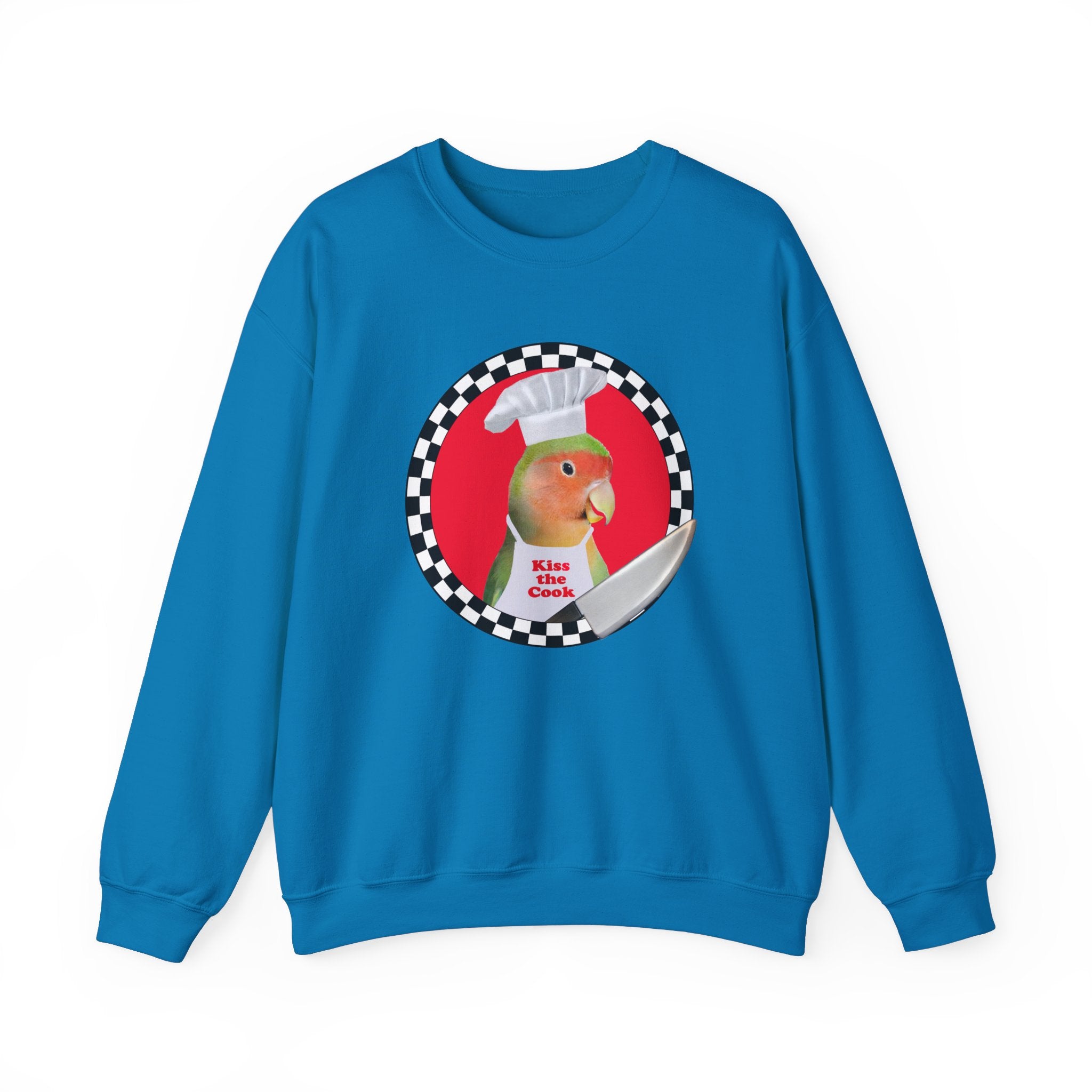 Kiss The Cook Lovebird Sweatshirt