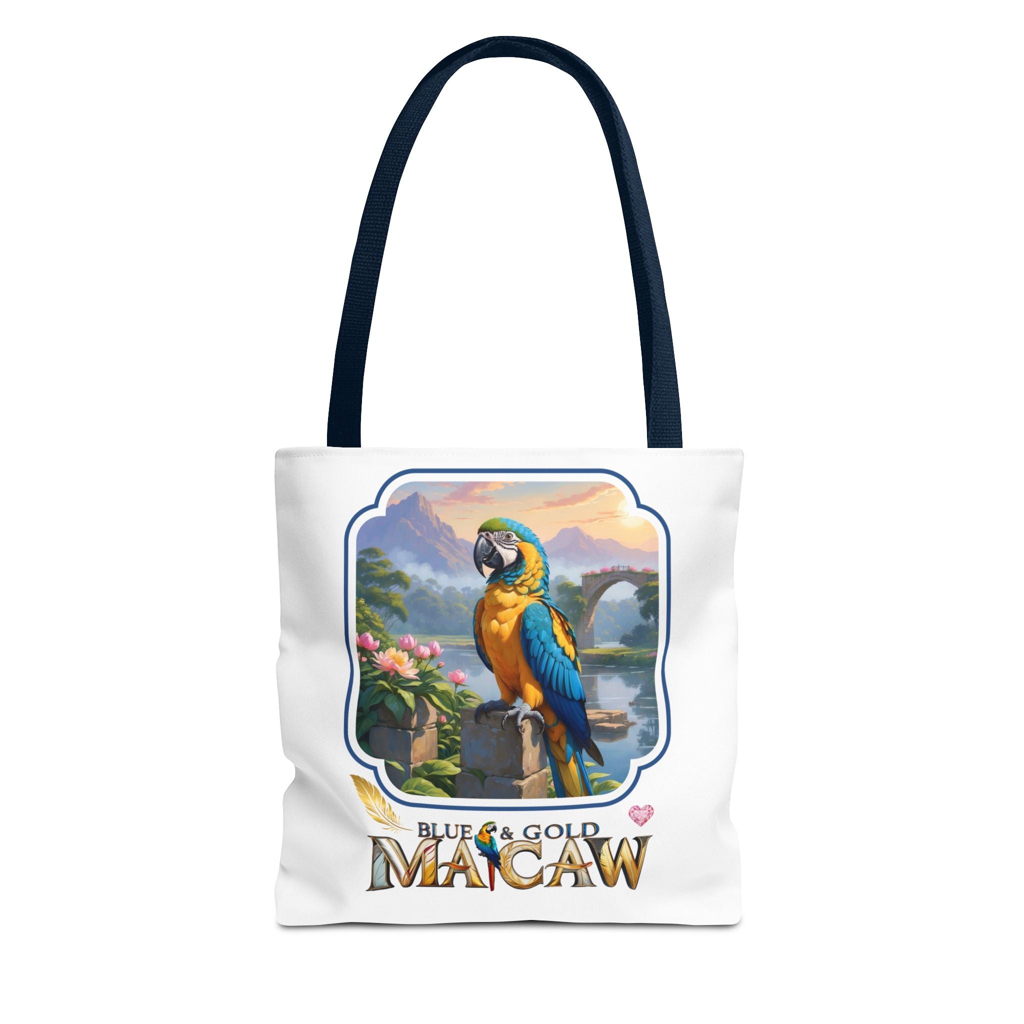 Blue & Gold Macaw Tote Bag