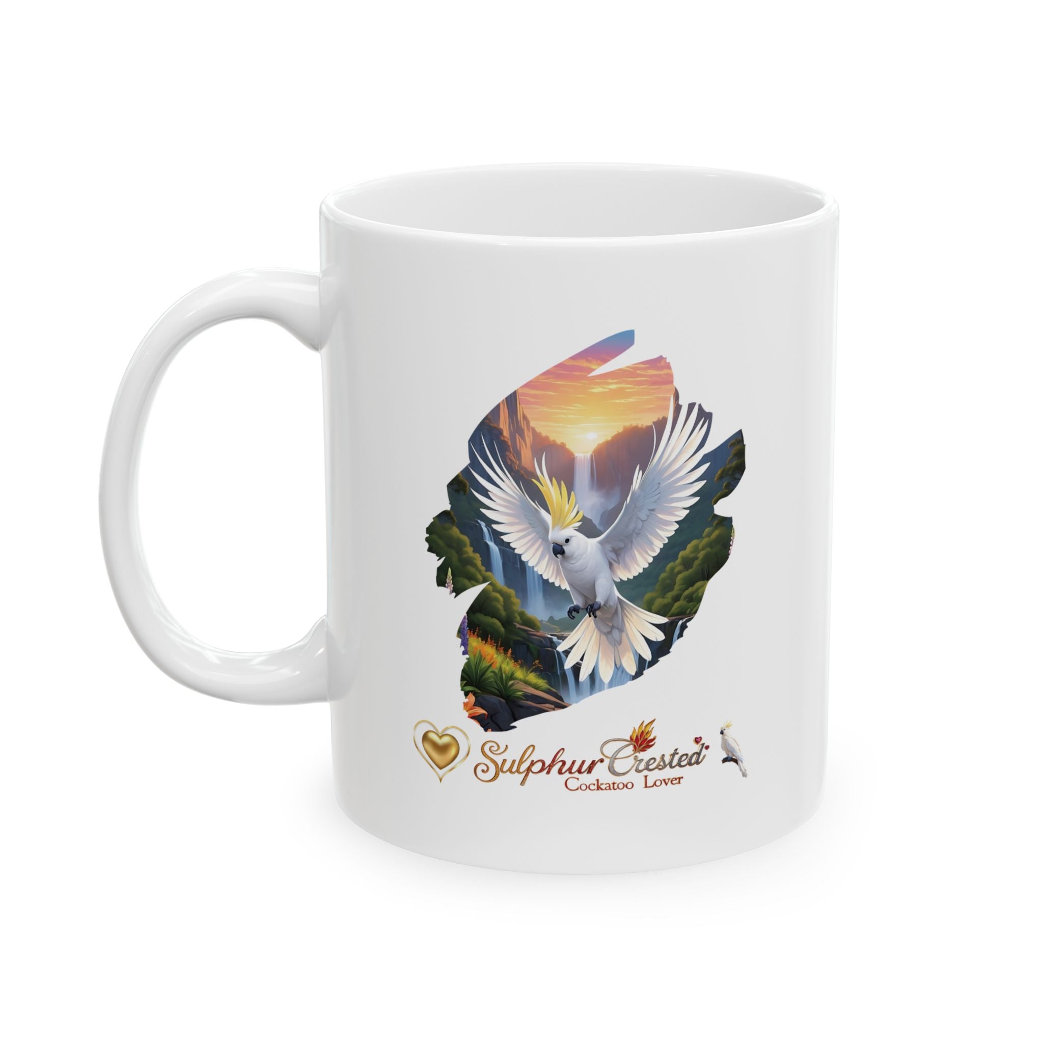 Sulphur-Crested Cockatoo Lover Mug