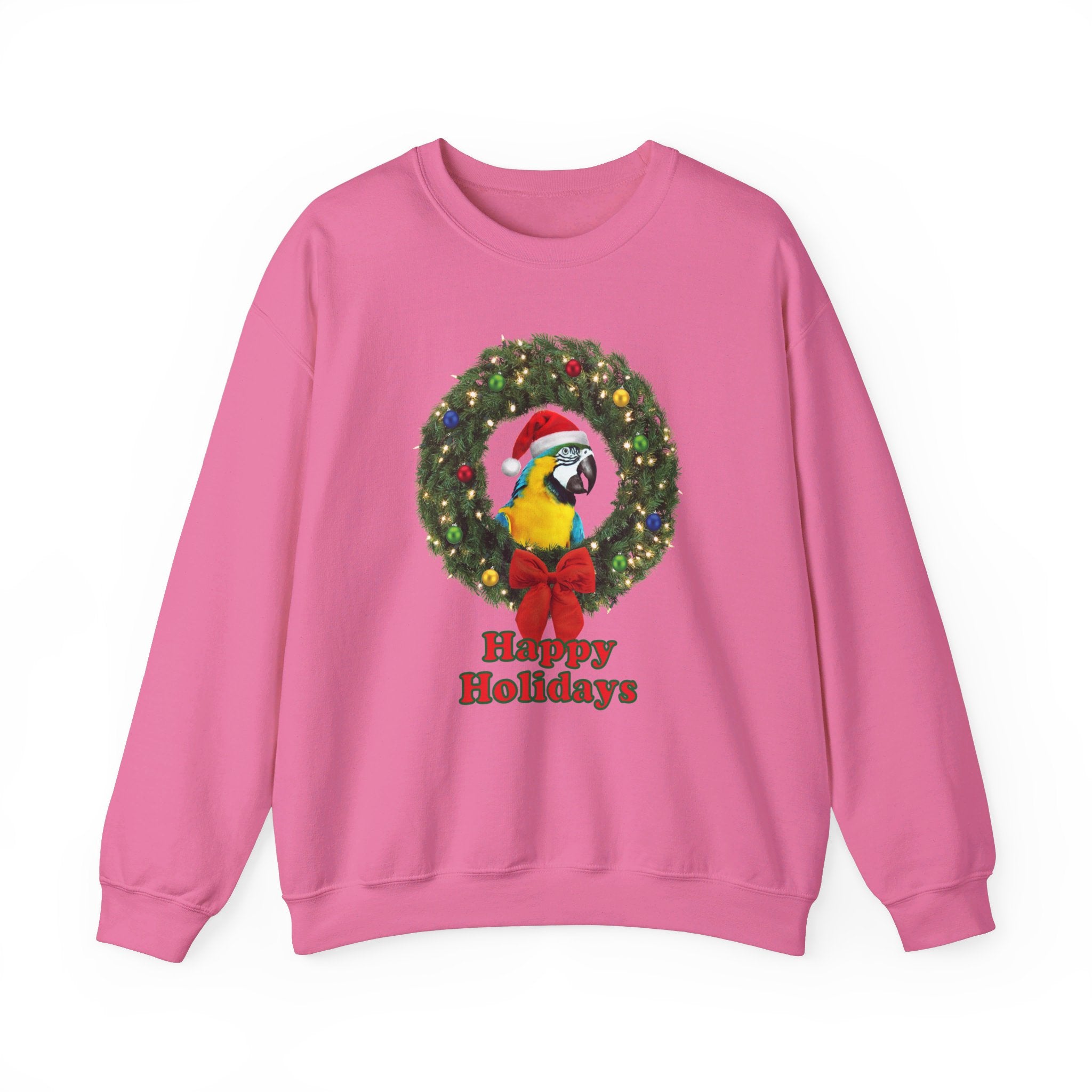 Happy Christmas Holidays Blue And Gold Sweatshirt