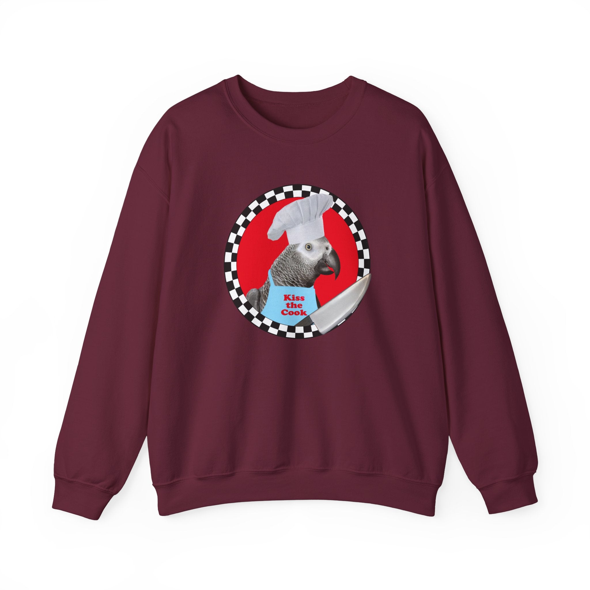 Kiss The Cook African Grey Sweatshirt