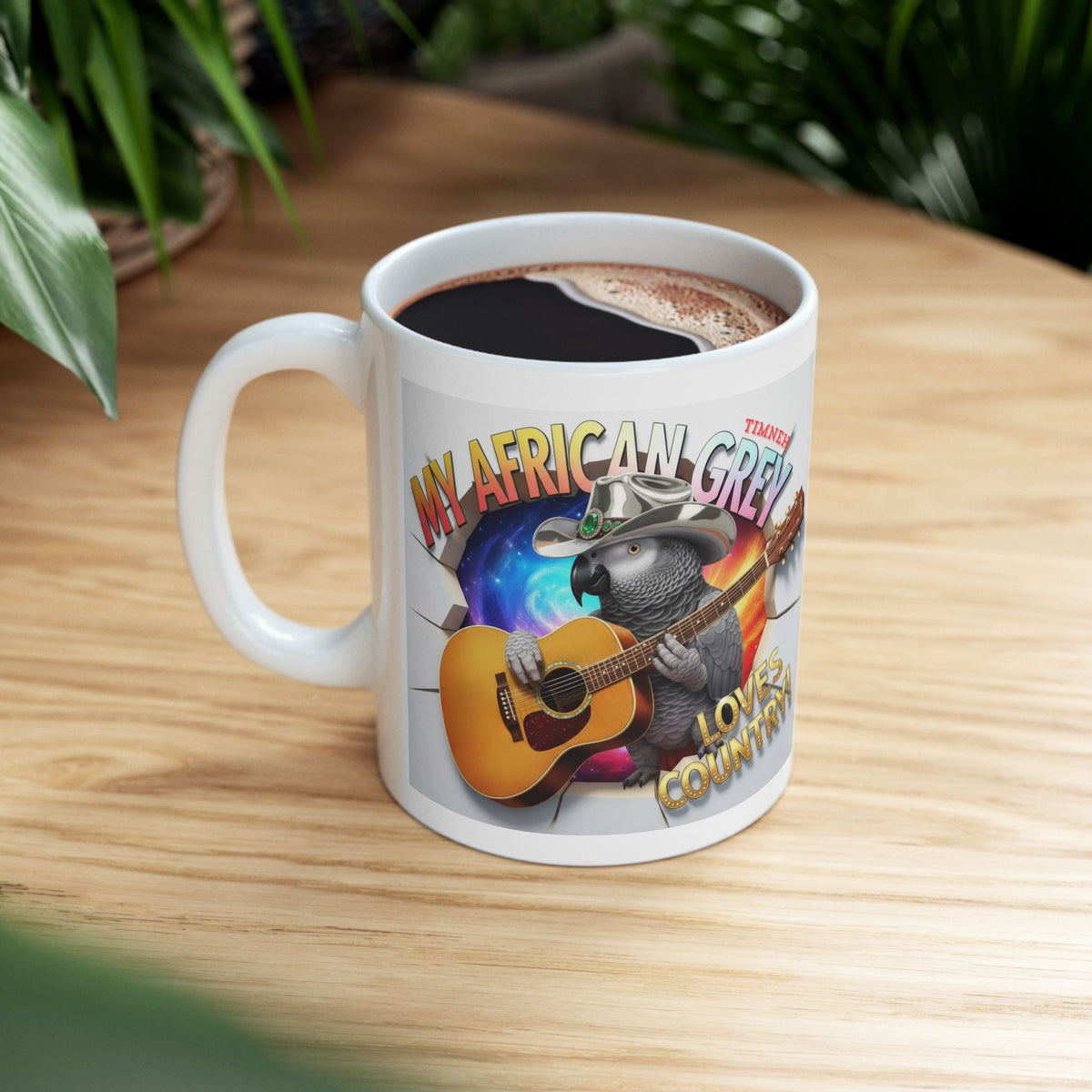 My Green Quaker Loves Country Mug