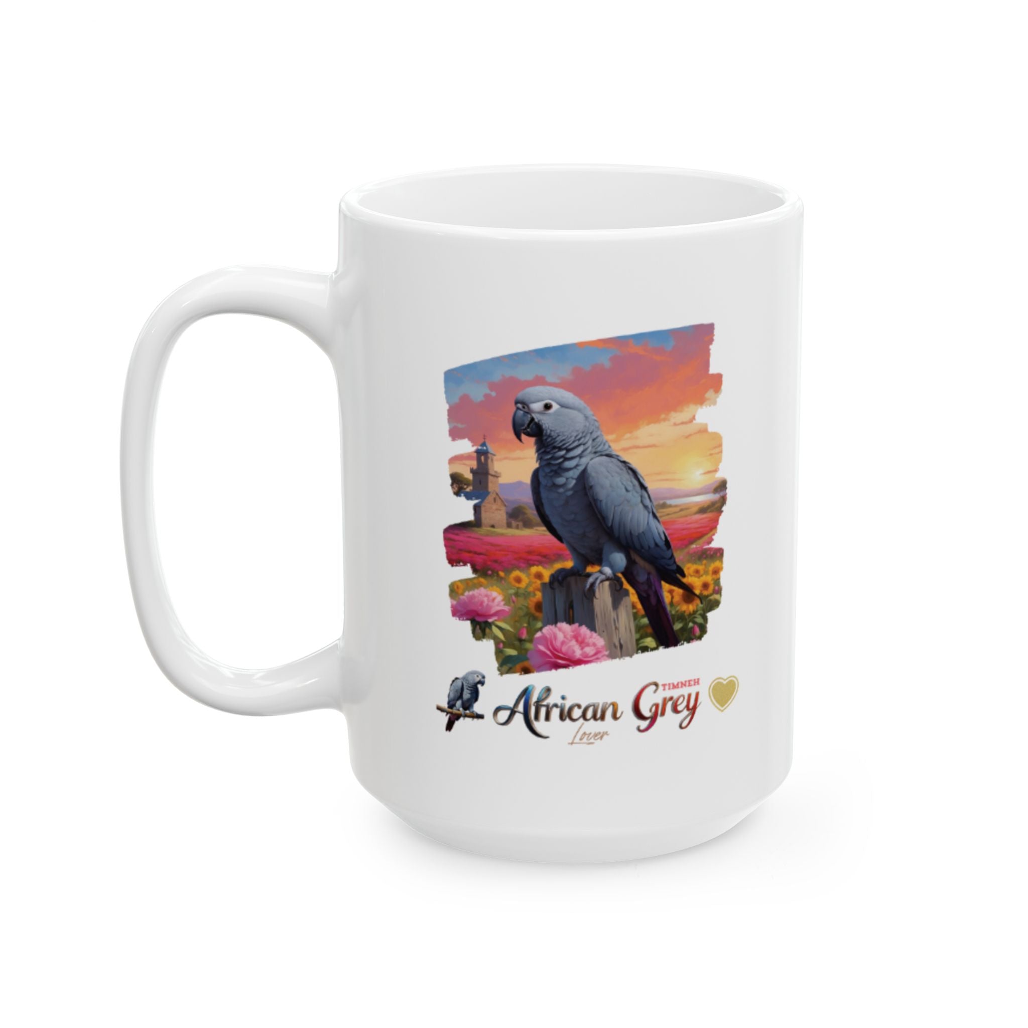 African Grey Timneh Lover Mug