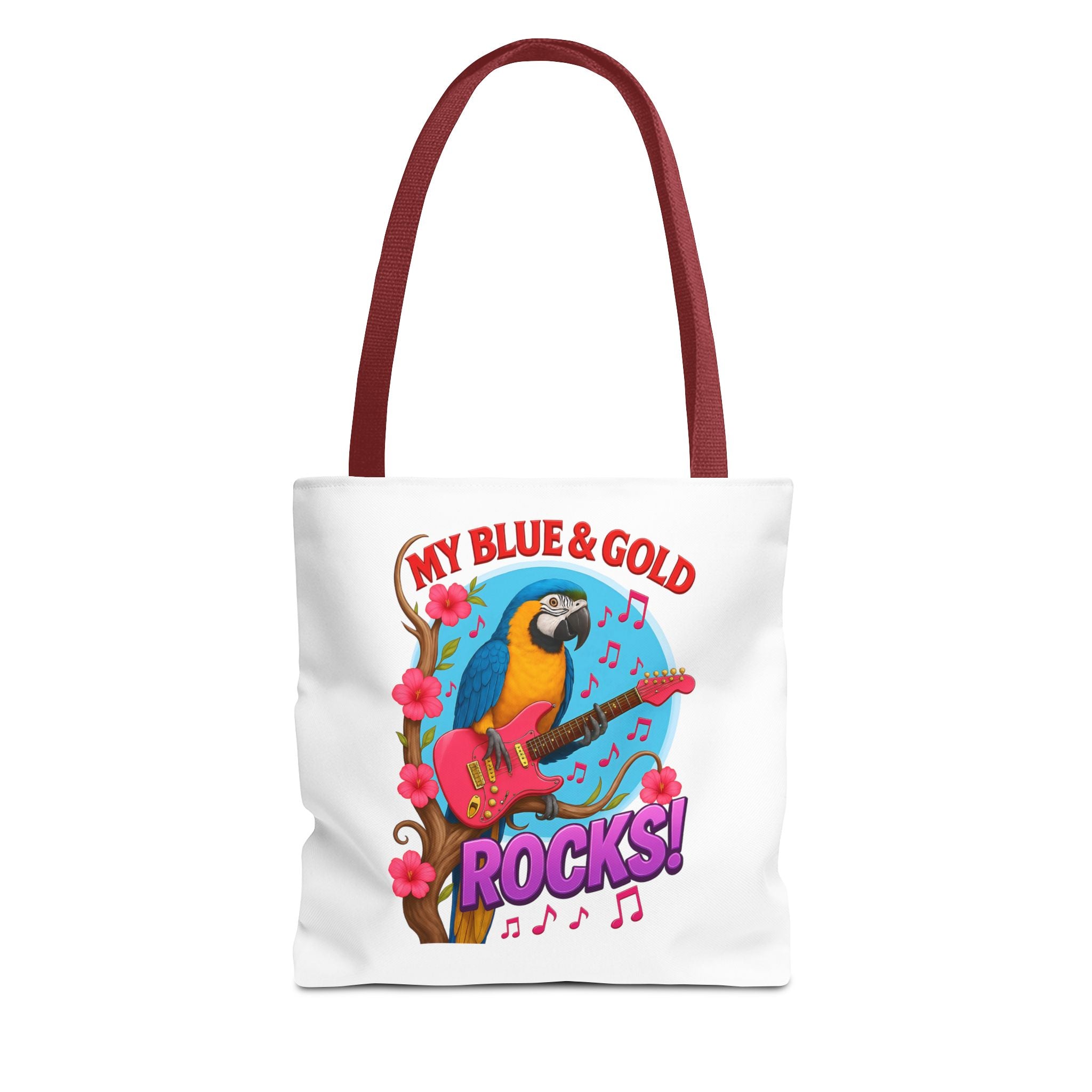 Blue & Gold Macaw Tote Bag