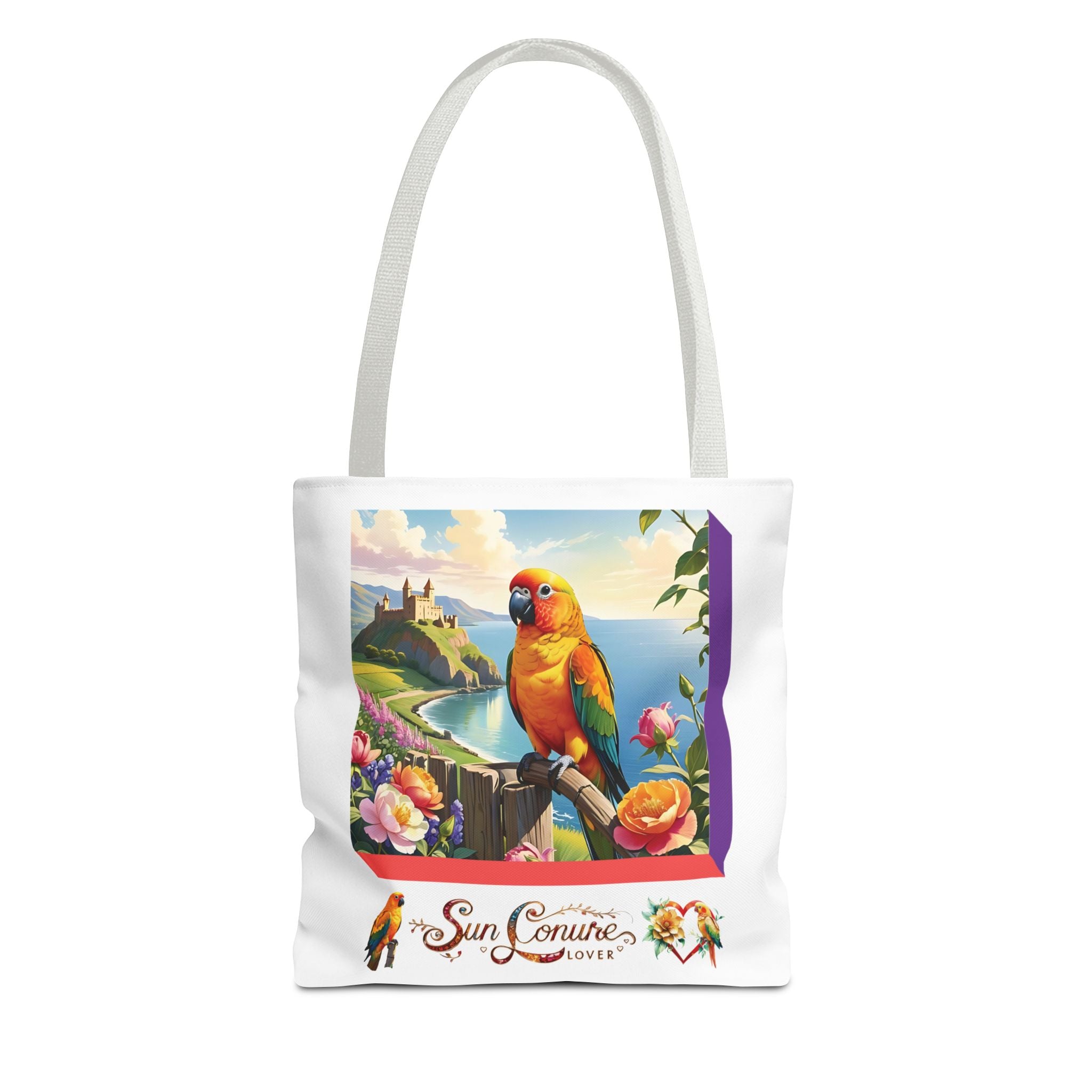 Sun Conure Tote Bag