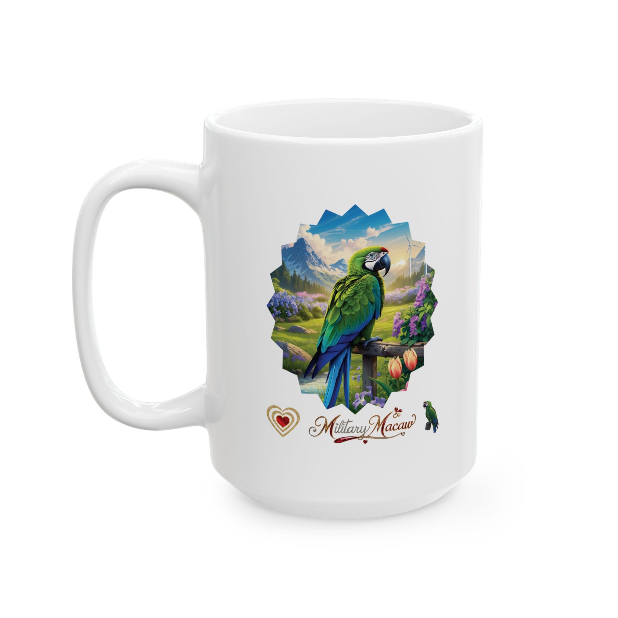 Military Macaw Mountain Mug