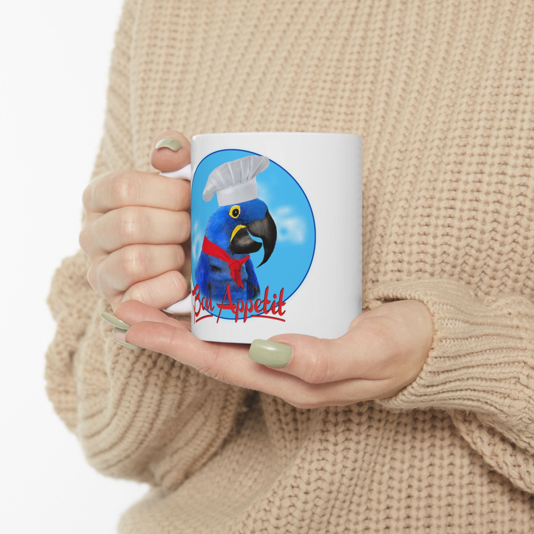 Bon Appetit Hyacinth Mug